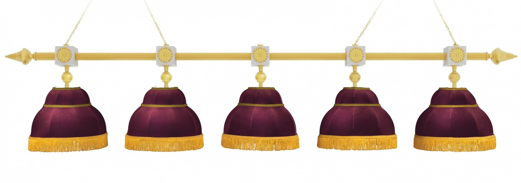 Лампа "Антика" 5пл. граб