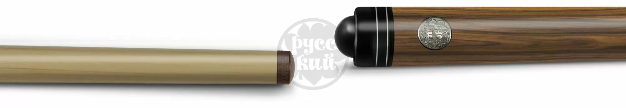 11-8-Р Кий "Классик 12 запилов" 1 РС, палисандр/граб(РК) 2