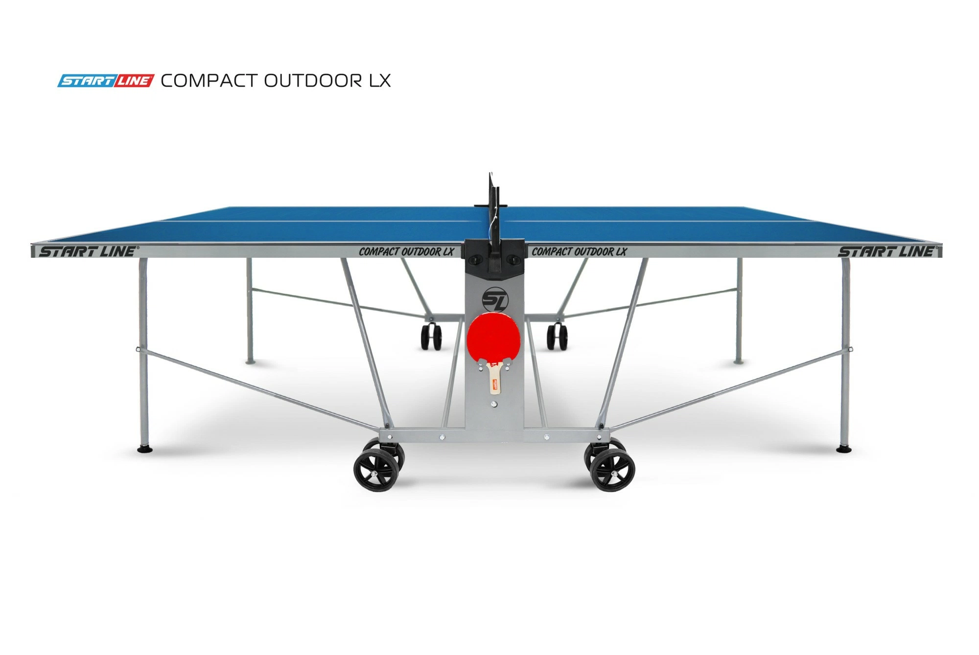 Стол теннисный Compact-2 LX Всепогодный Синий NEW