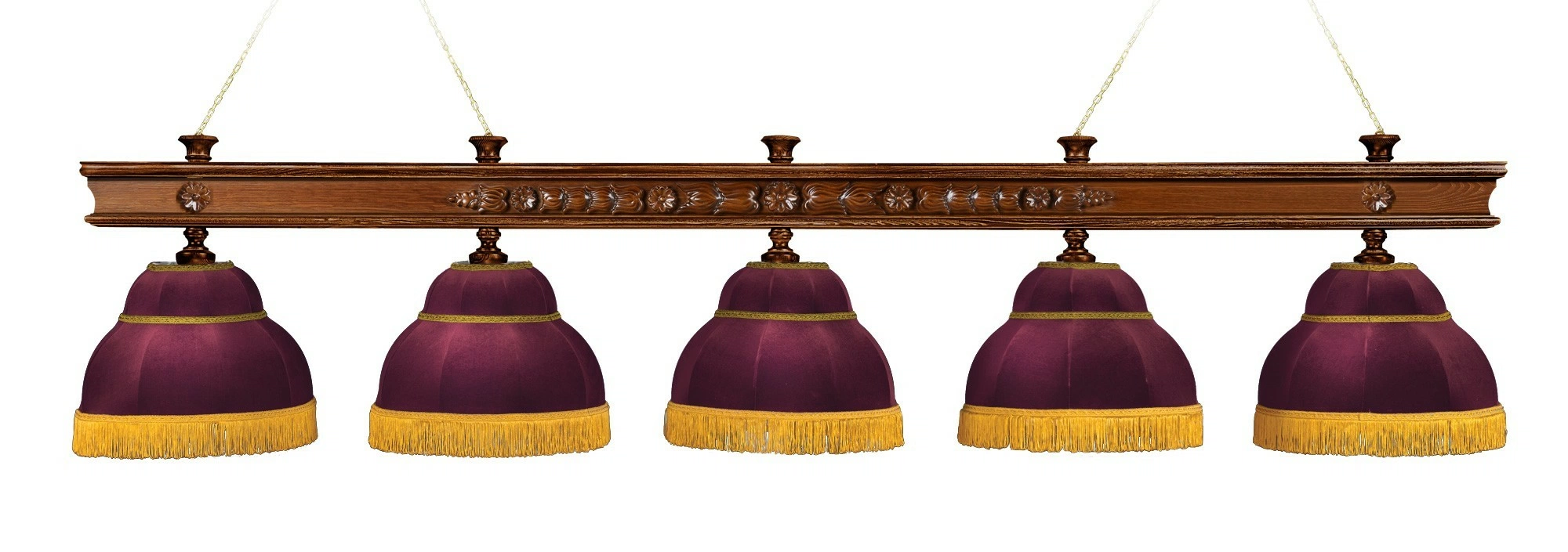 Лампа "Ампир" 5пл. ясень