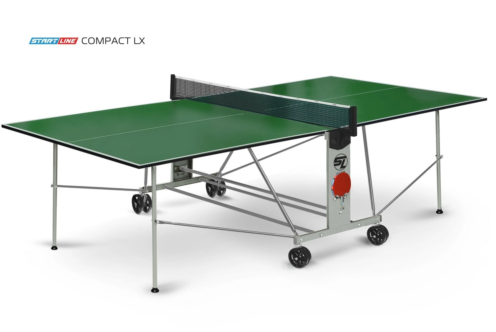 Стол теннисный Compact LX Зелёный NEW