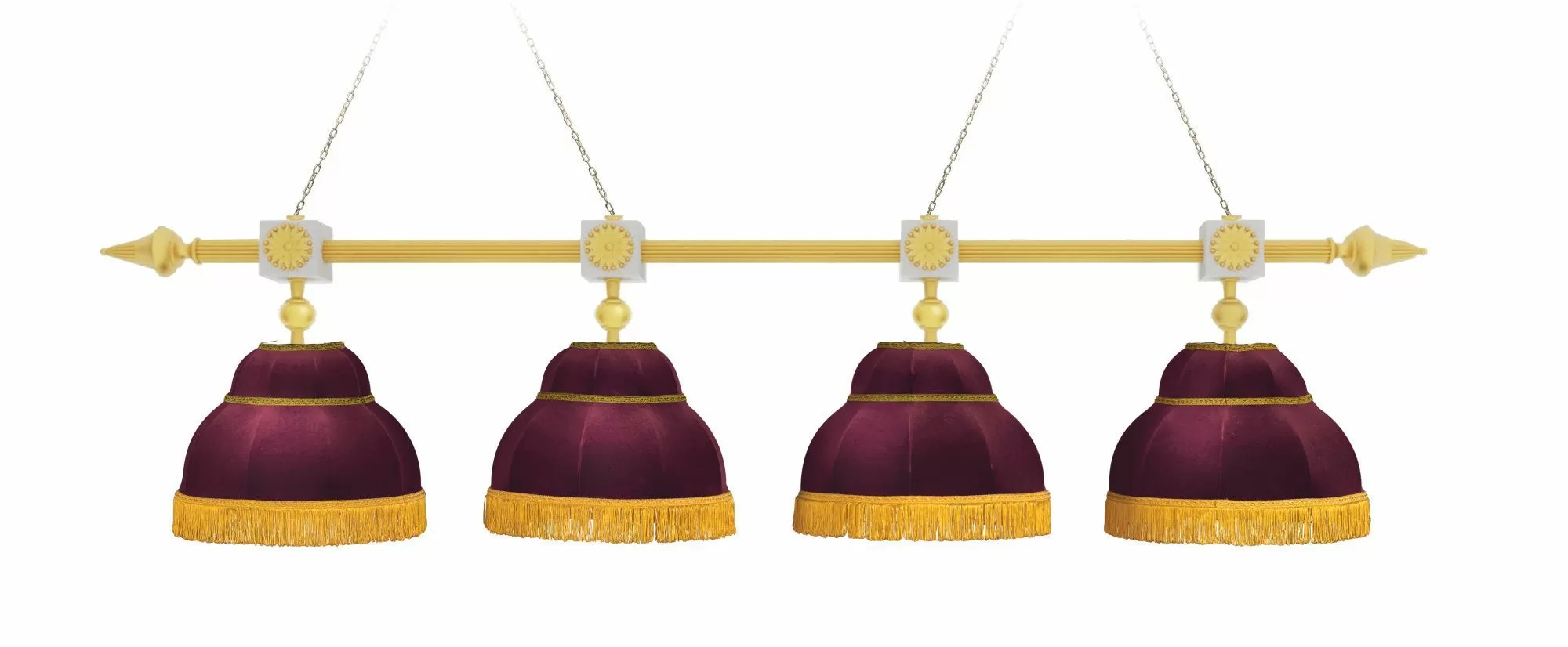 Лампа "Антика" 4пл. граб