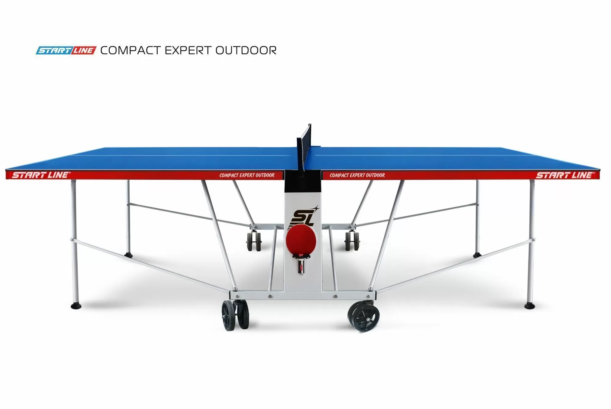Стол теннисный Compact EXPERT 6 Всепогодный Синий