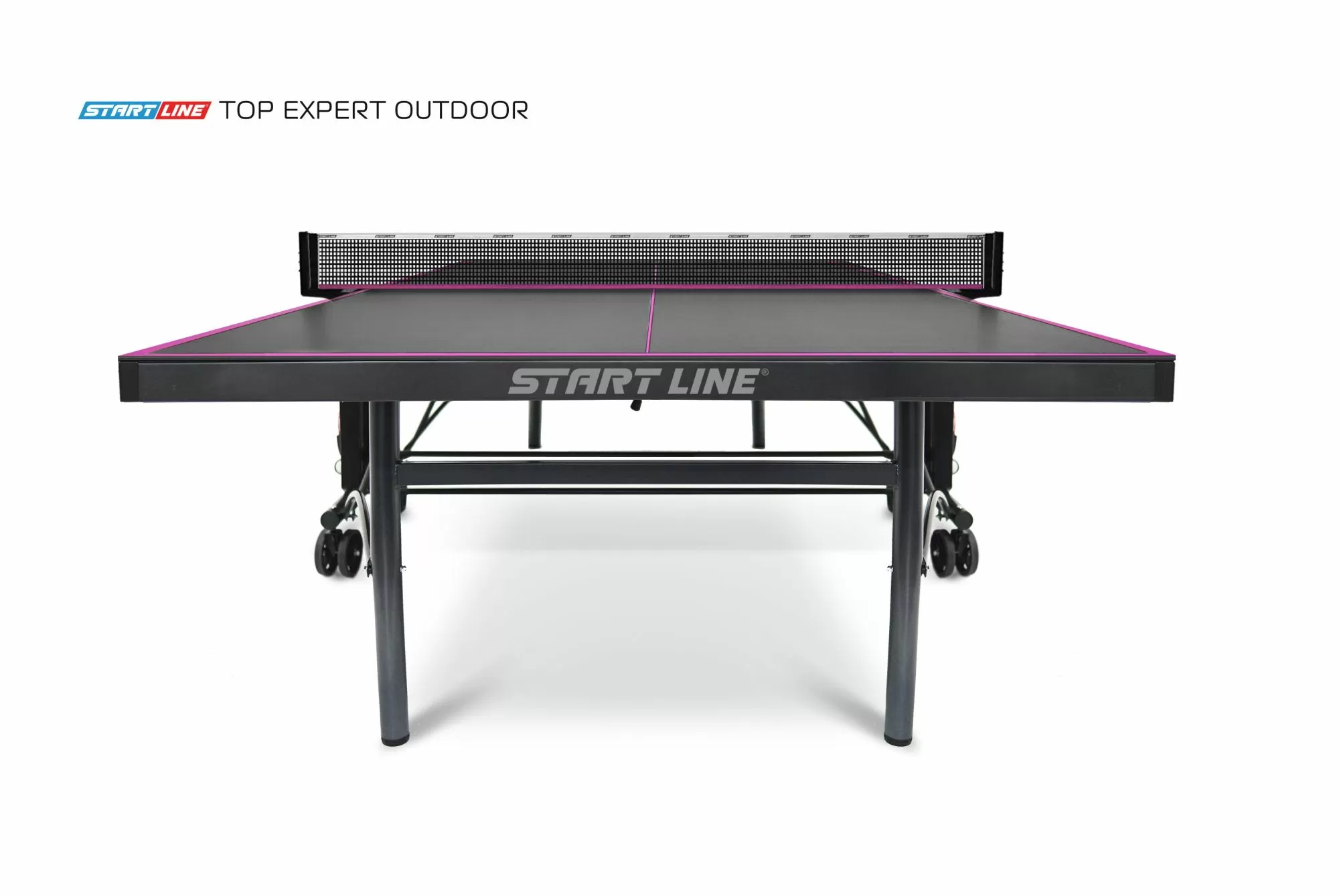Стол теннисный Top Expert 6 Всепогодный Black