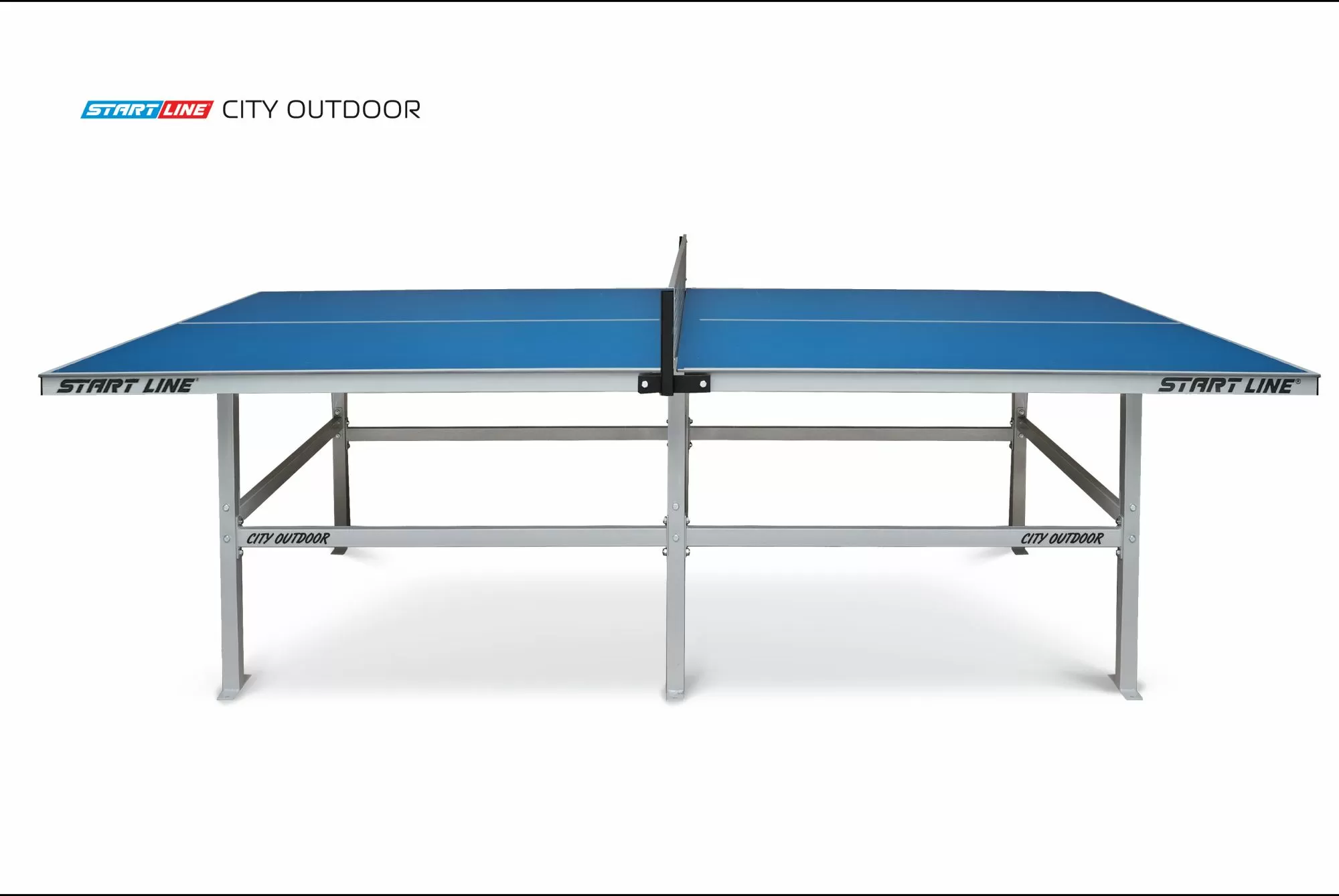 Стол теннисный City Всепогодный с сеткой Синий