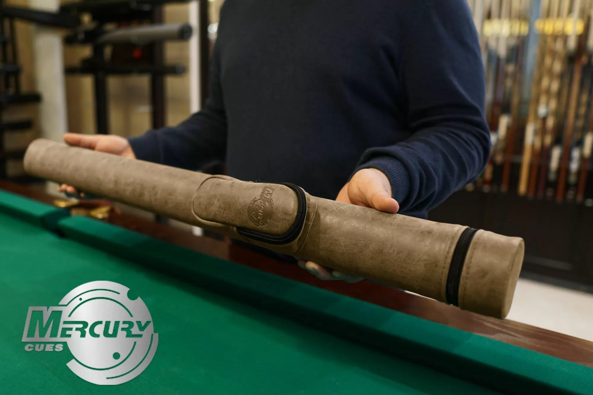 Тубус на 1 кий "Меркури" с карманом 7