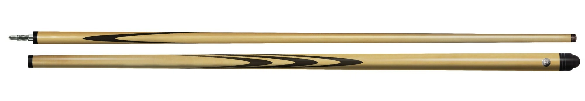 16-3-ПУЛ Кий "Классика 6-запилов" 2 РС, черн.граб/граб(РК)