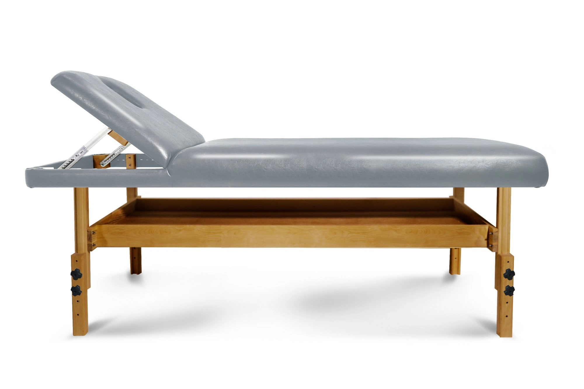 Массажный стол Relax Comfort серая кожа