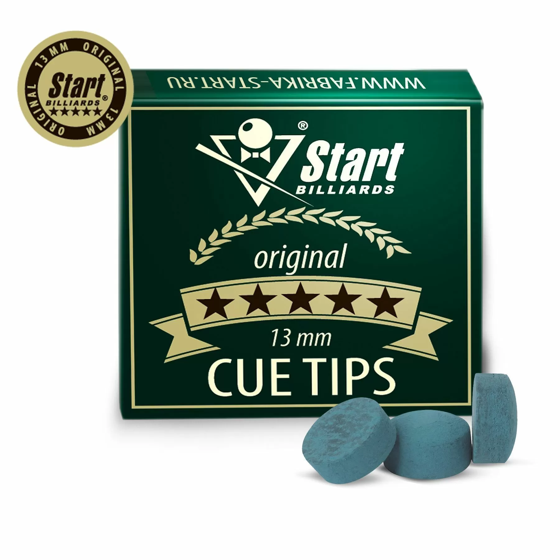 Наклейка Startbilliards Cue Tips original 5* 13мм SB0631 (1 шт)