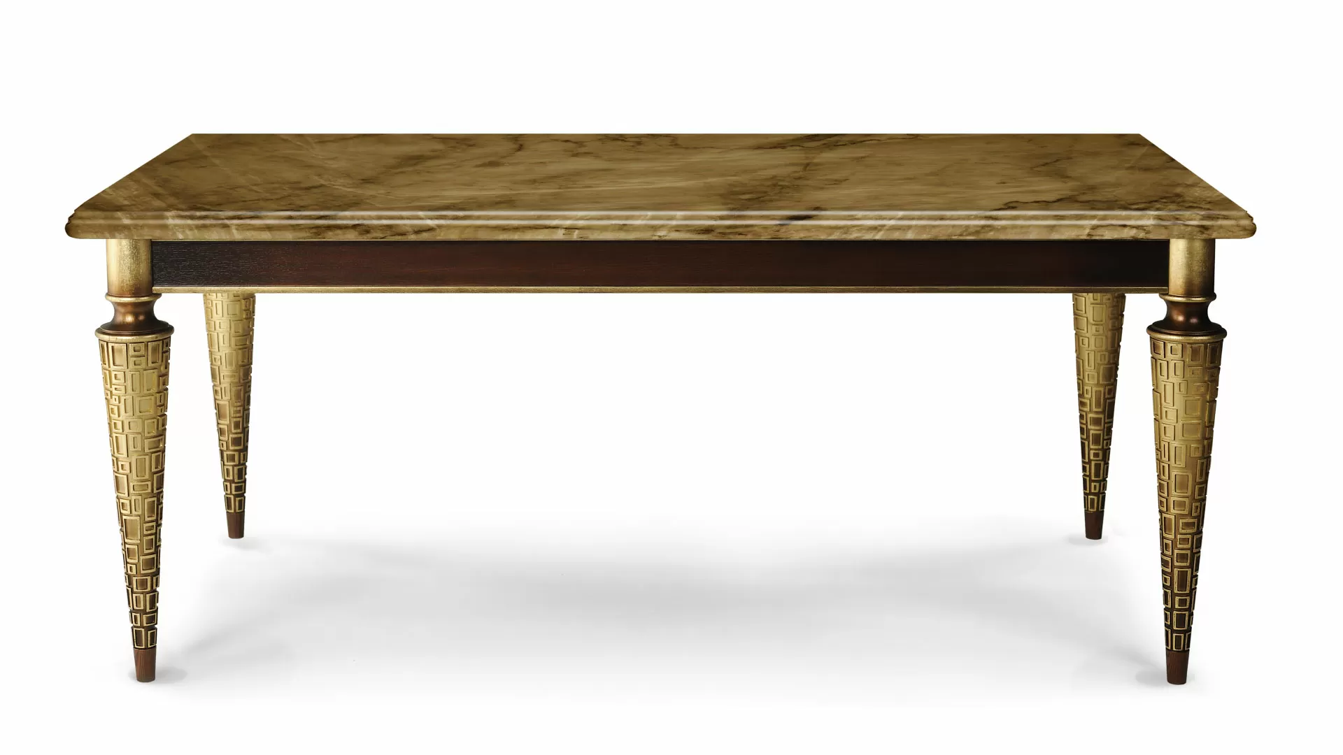 Стол «Модена» с каменной столешницей