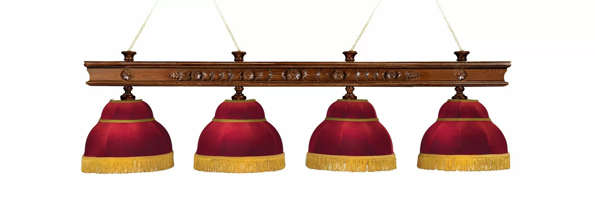 Лампа "Ампир" 4пл. ясень