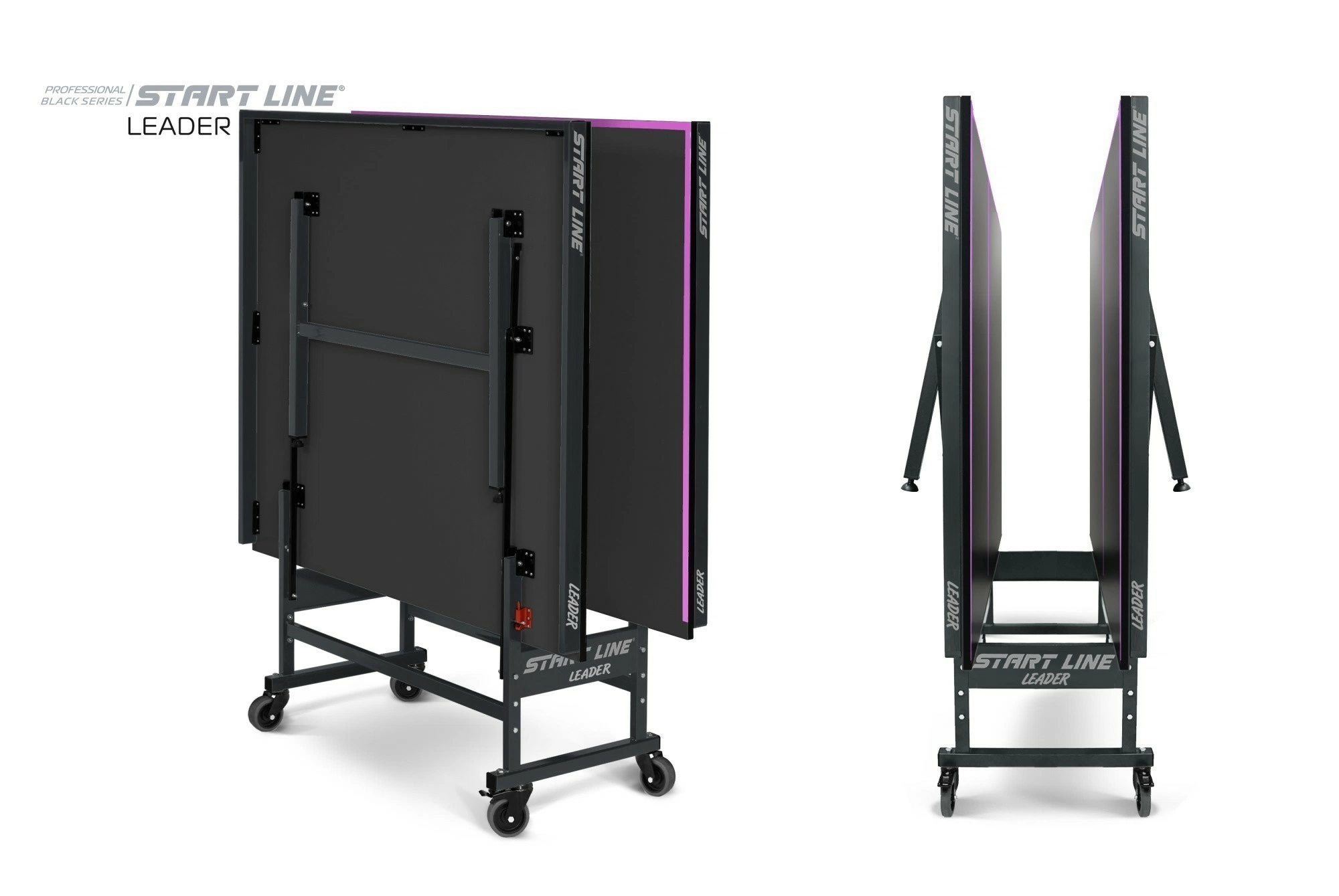 Стол теннисный Leader Black