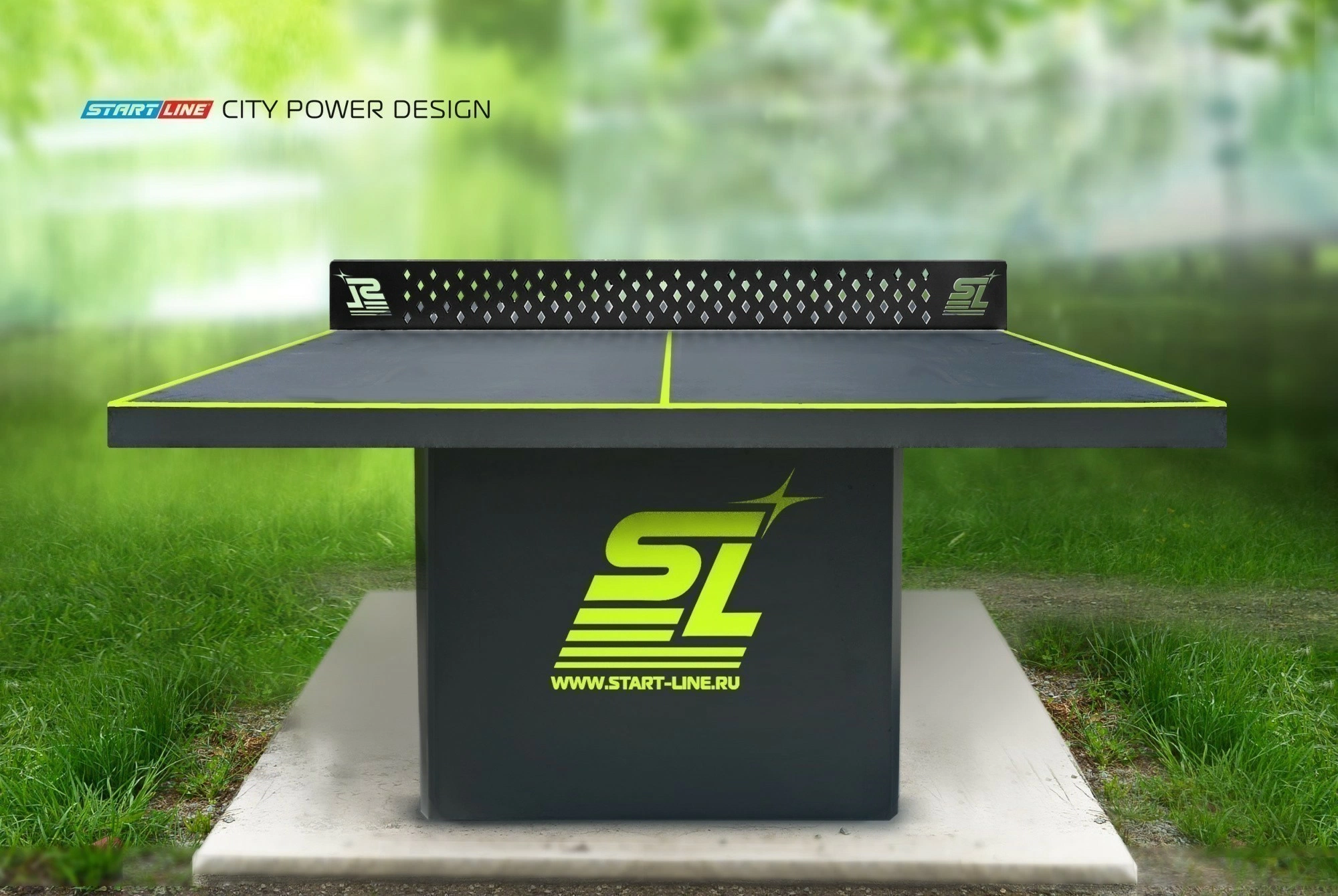 Стол теннисный City Power DESIGN Всепогодный