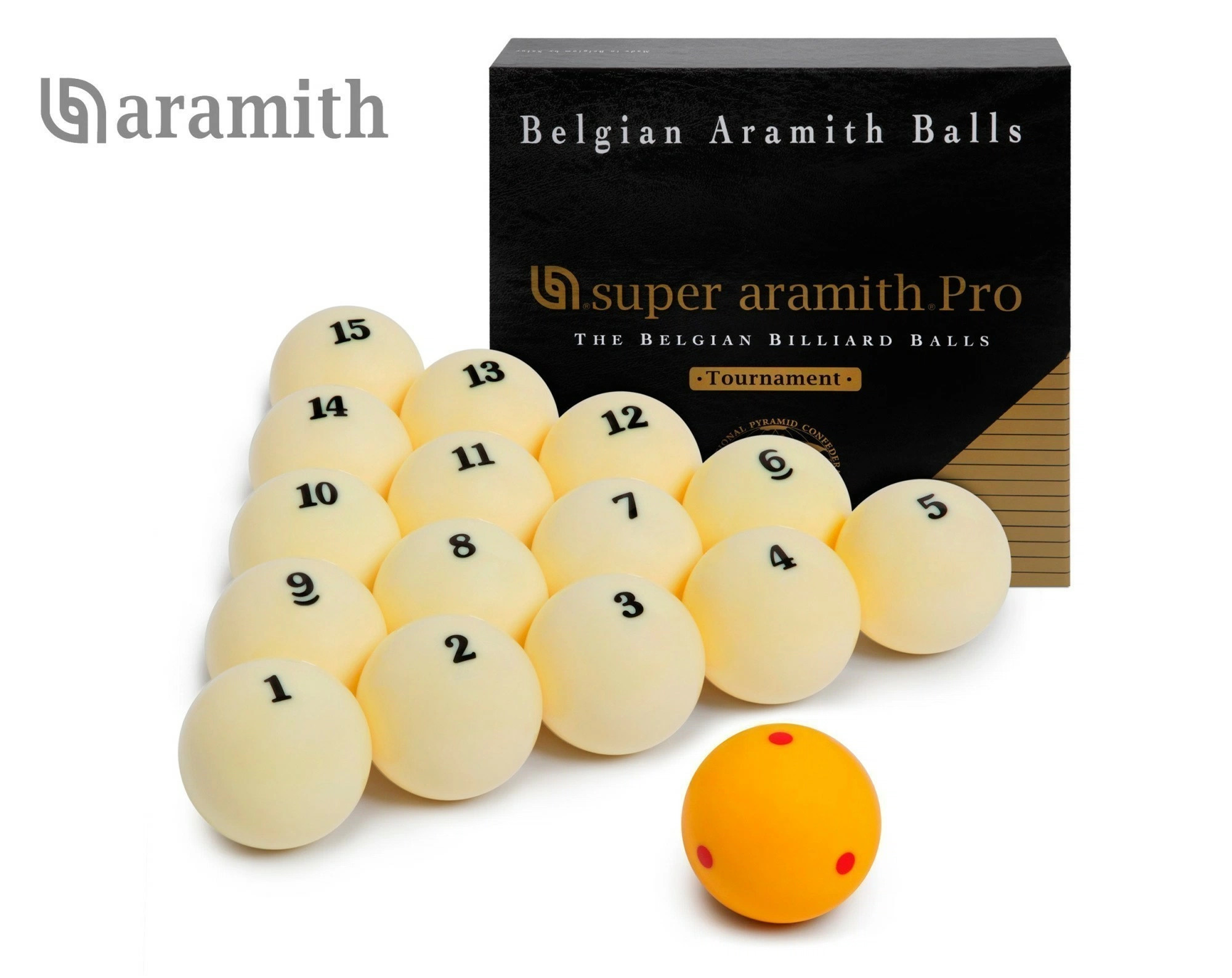 Шары Pyramid Super Aramith Pro-Cup Tournament 67мм 70064734