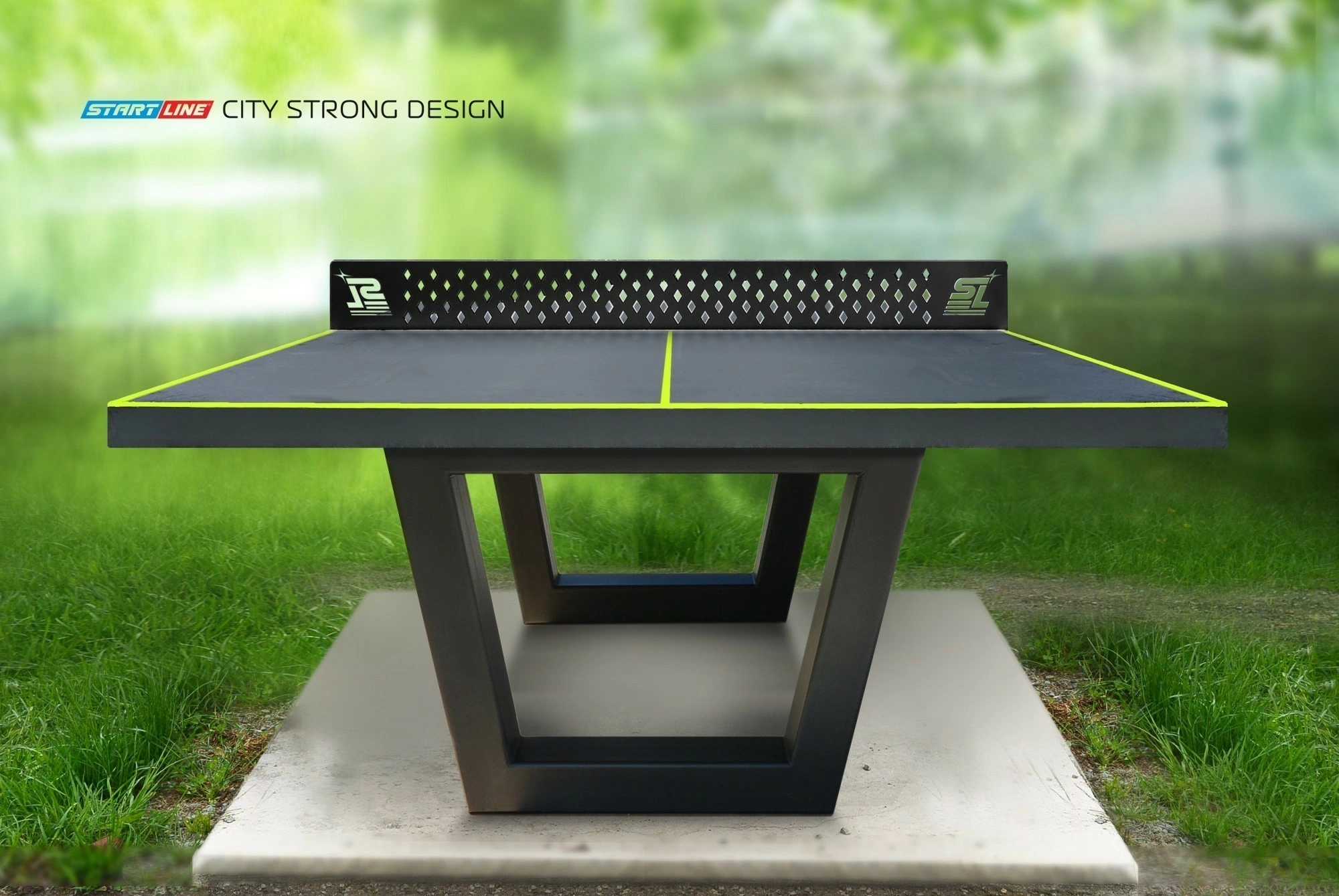 Стол теннисный City Strong DESIGN Всепогодный