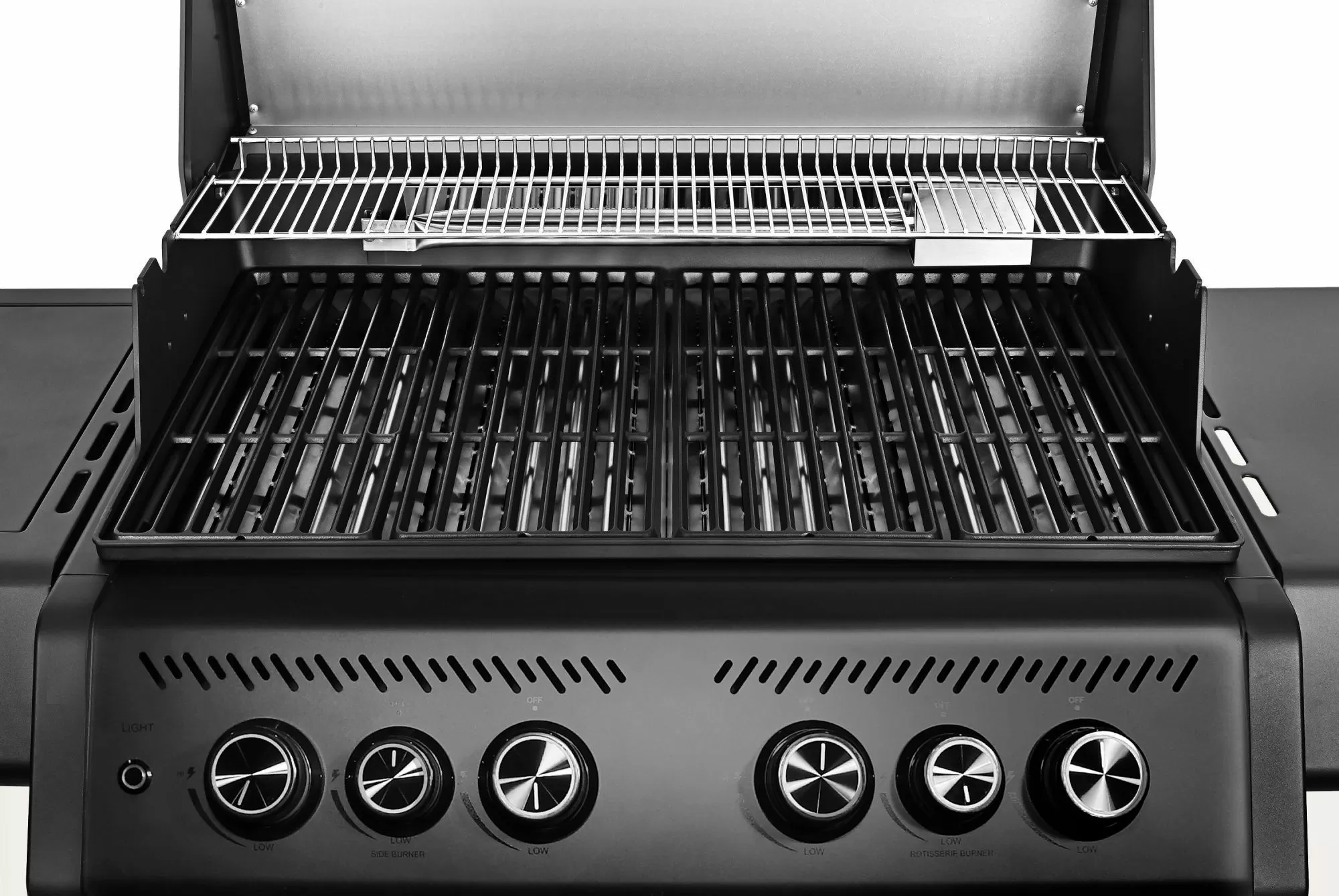 Газовый гриль 4+2 горелки