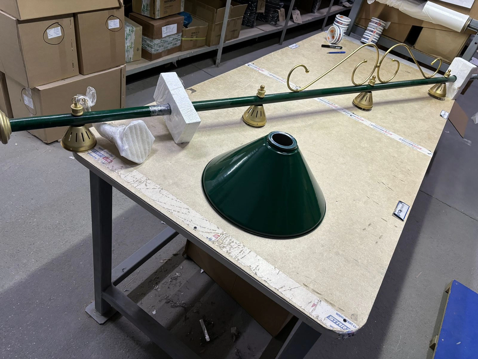 СТ Лампа "Аристократ" 5пл. металл