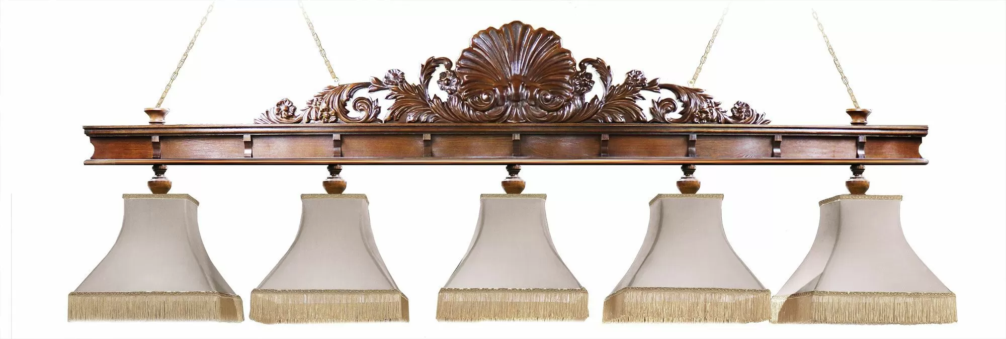 Лампа "Морская" 5пл. ясень