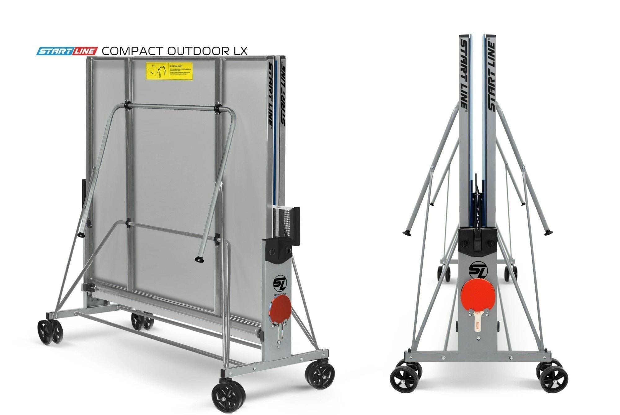 Стол теннисный Compact-2 LX Всепогодный Синий NEW