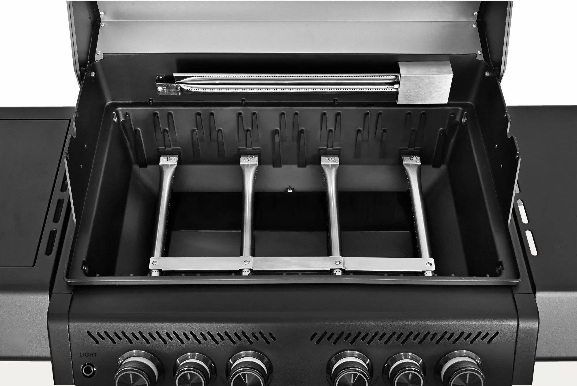 Газовый гриль 4+2 горелки