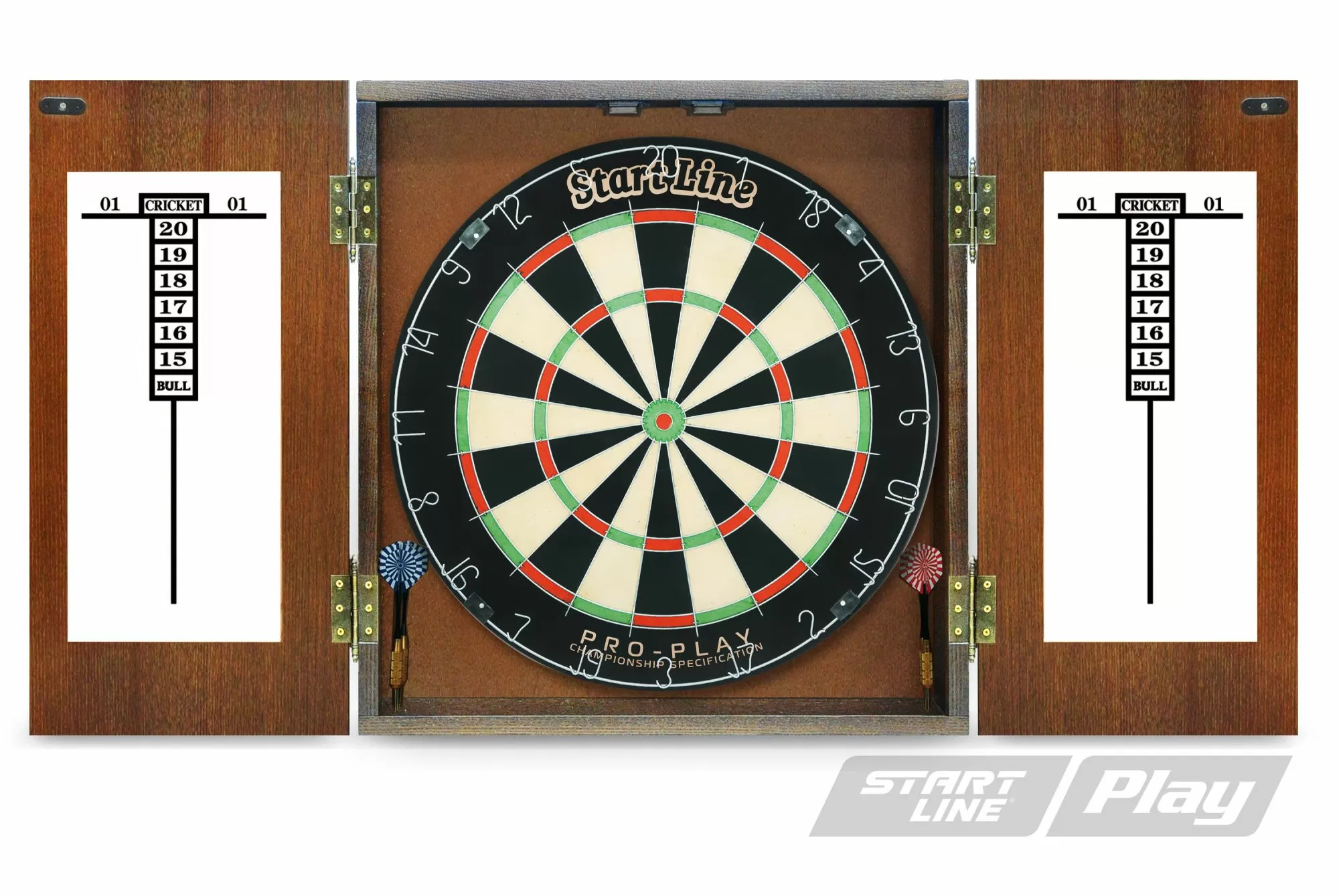 Кабинет для дартса прямой