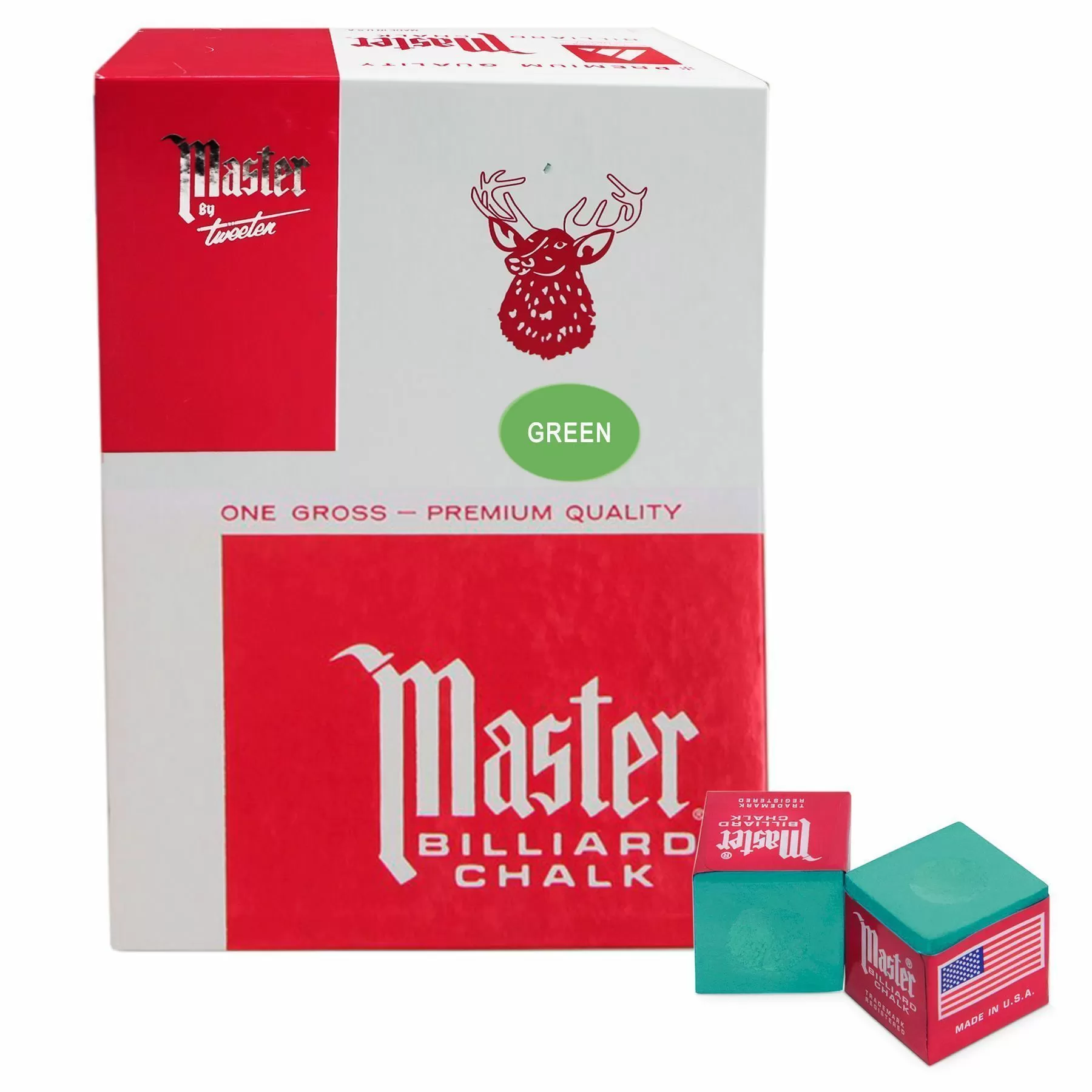 Мел Tweeten Master зеленый (144 шт)