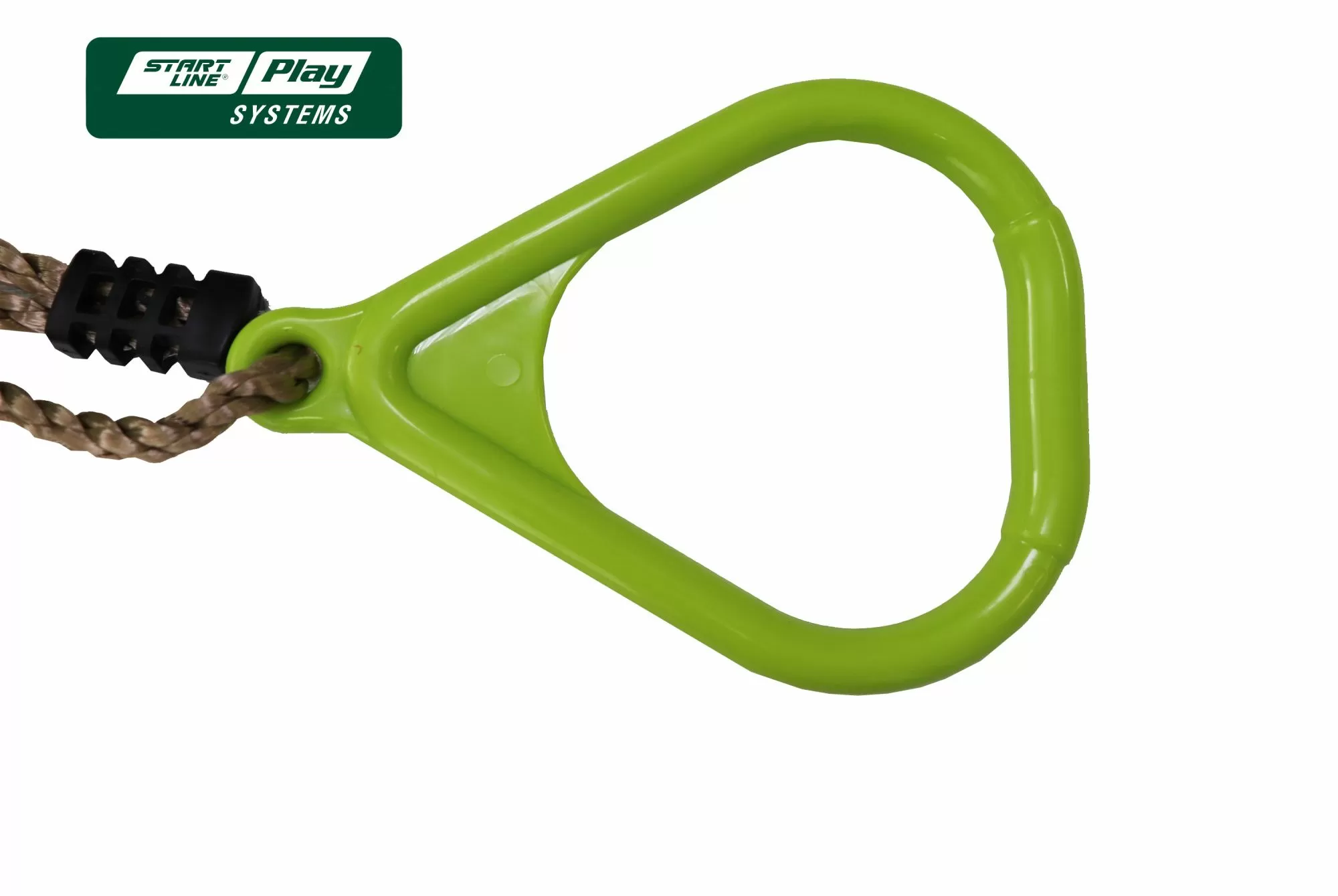 Пластиковый набор из колец салатовый