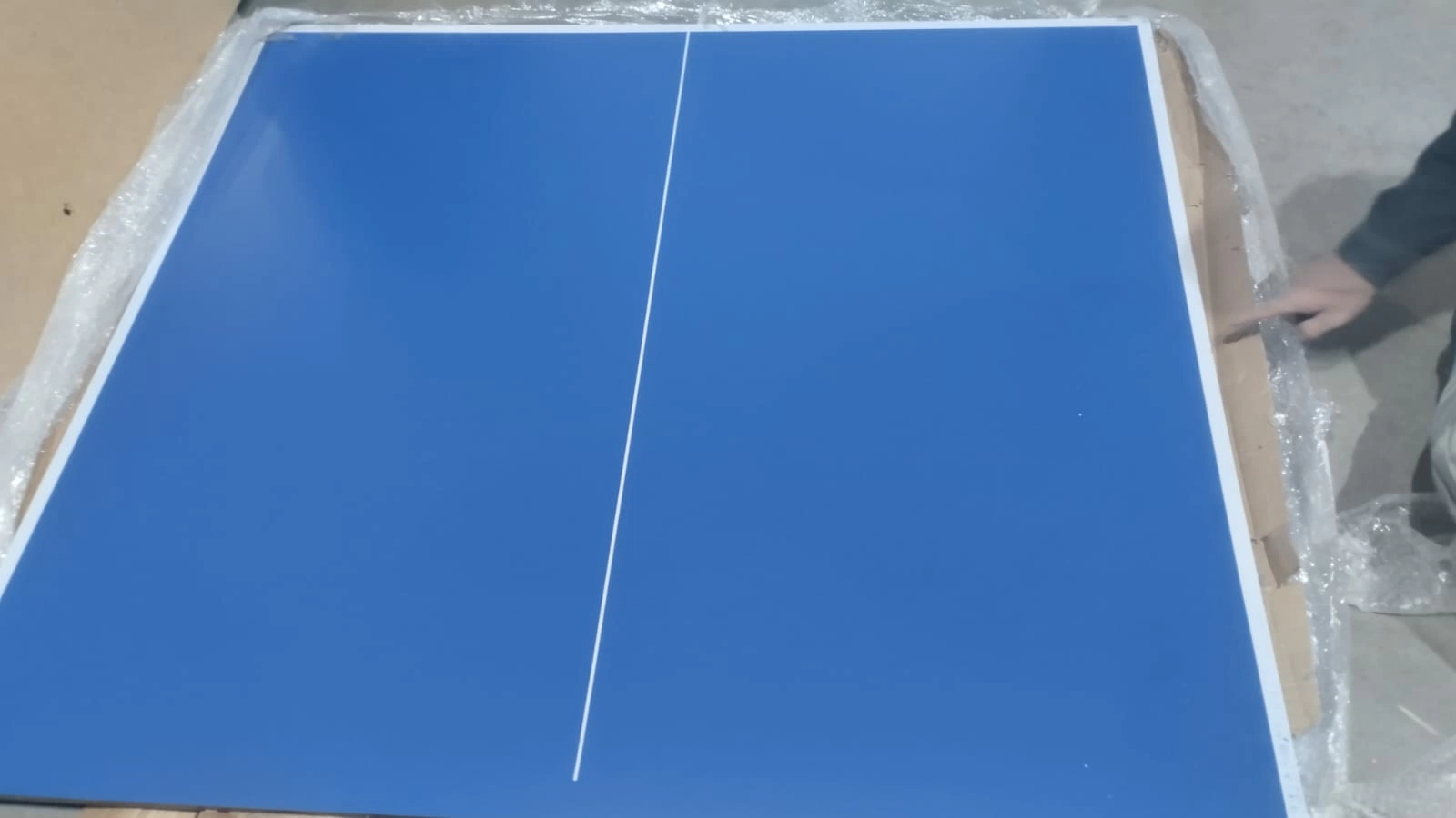 Стол теннисный Compact LX Синий УЦЕНКА №96