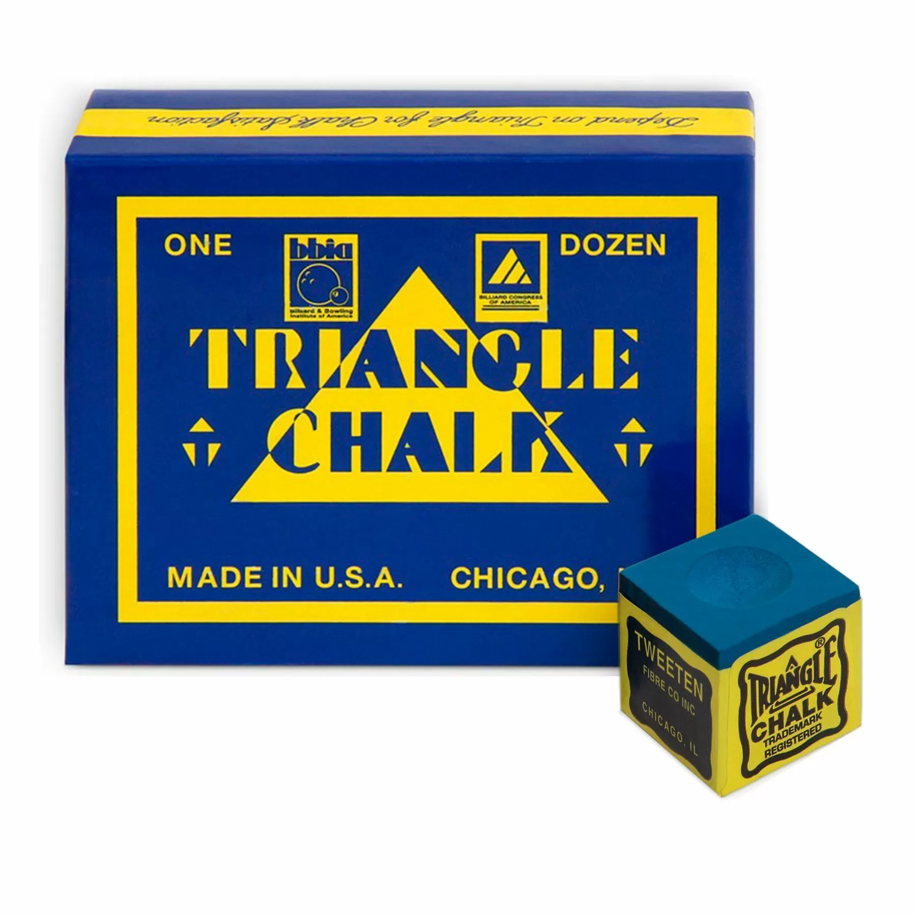 Мел Tweeten Triangle синий (12 шт)