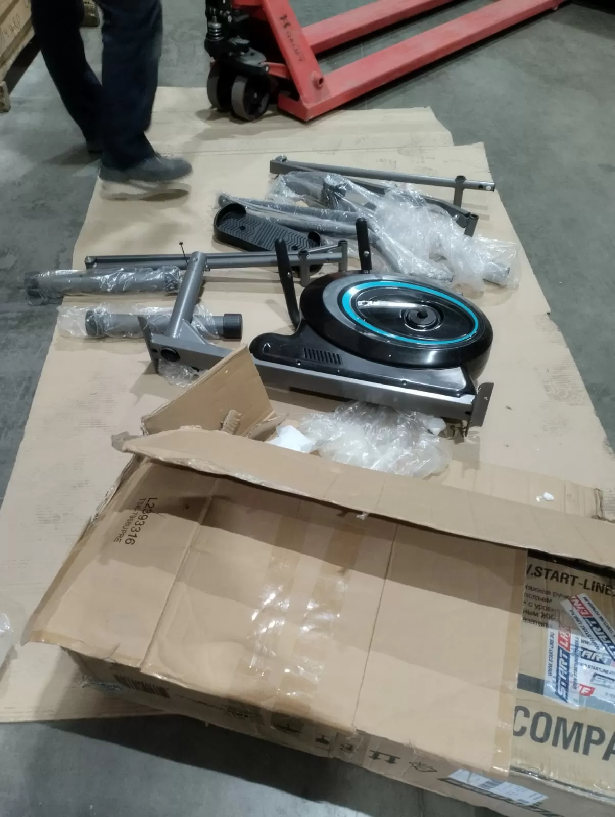 Эллиптический тренажер COMPASS УЦЕНКА №46