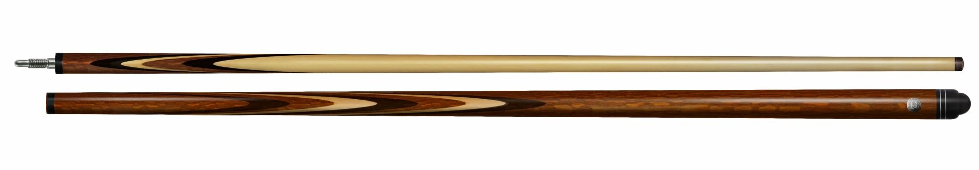 10-10-ПУЛ Кий "Классик 14-запильный" 2 РС, черн.граб/лайствуд(РК)