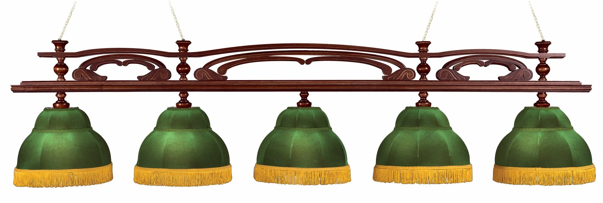 Лампа "Венеция" 5пл. ясень