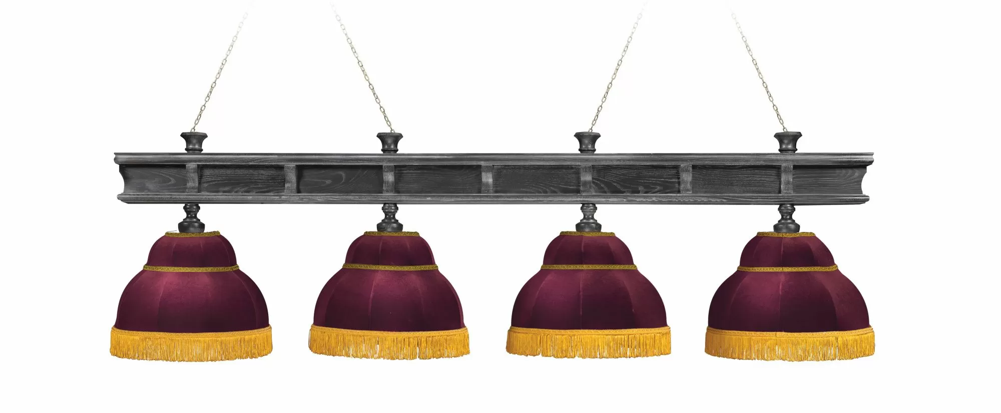 *Лампа "Президент Сильвер" 4пл. ясень