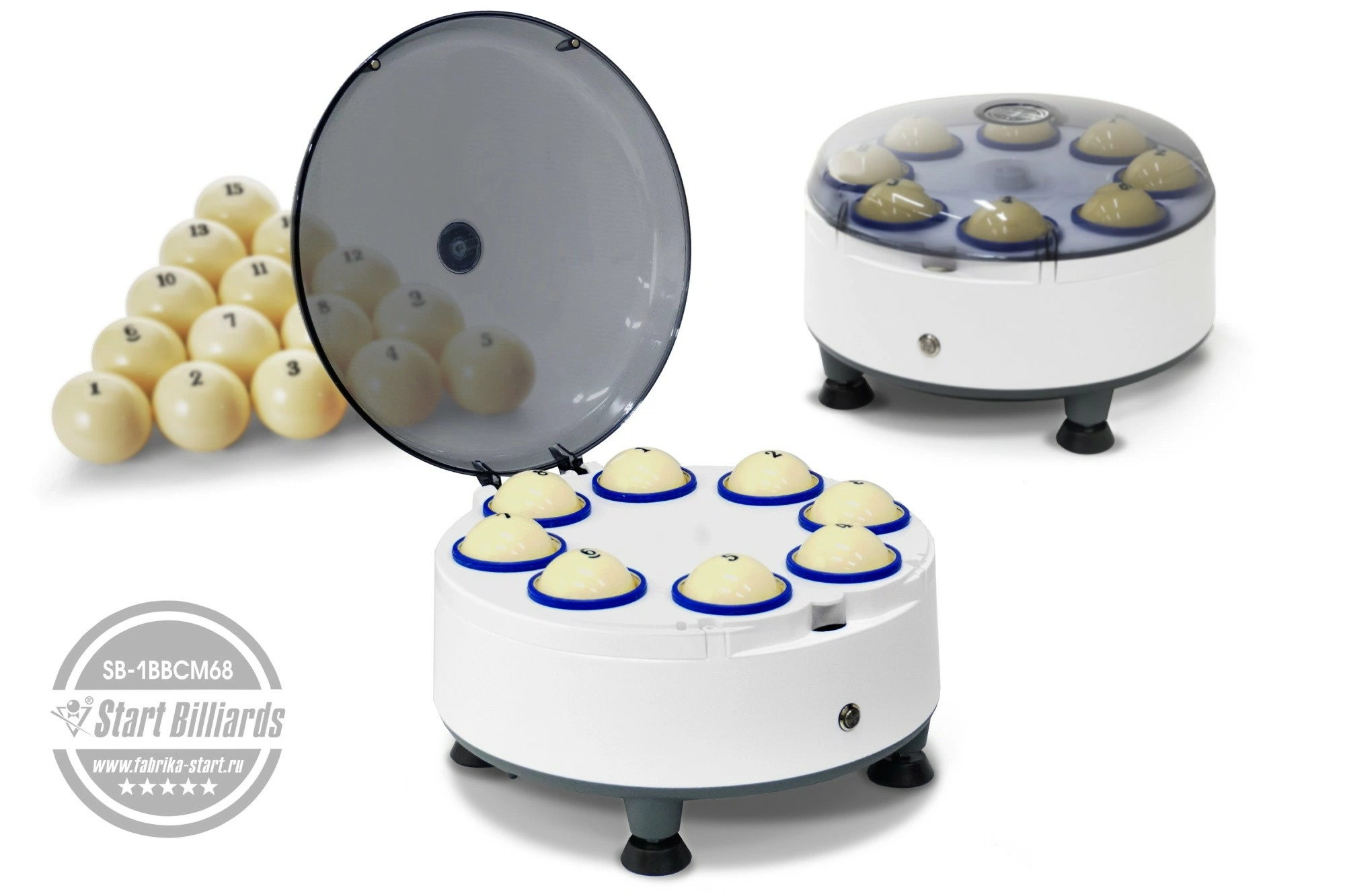 Машина для очистки и полировки бильярдных шаров 5