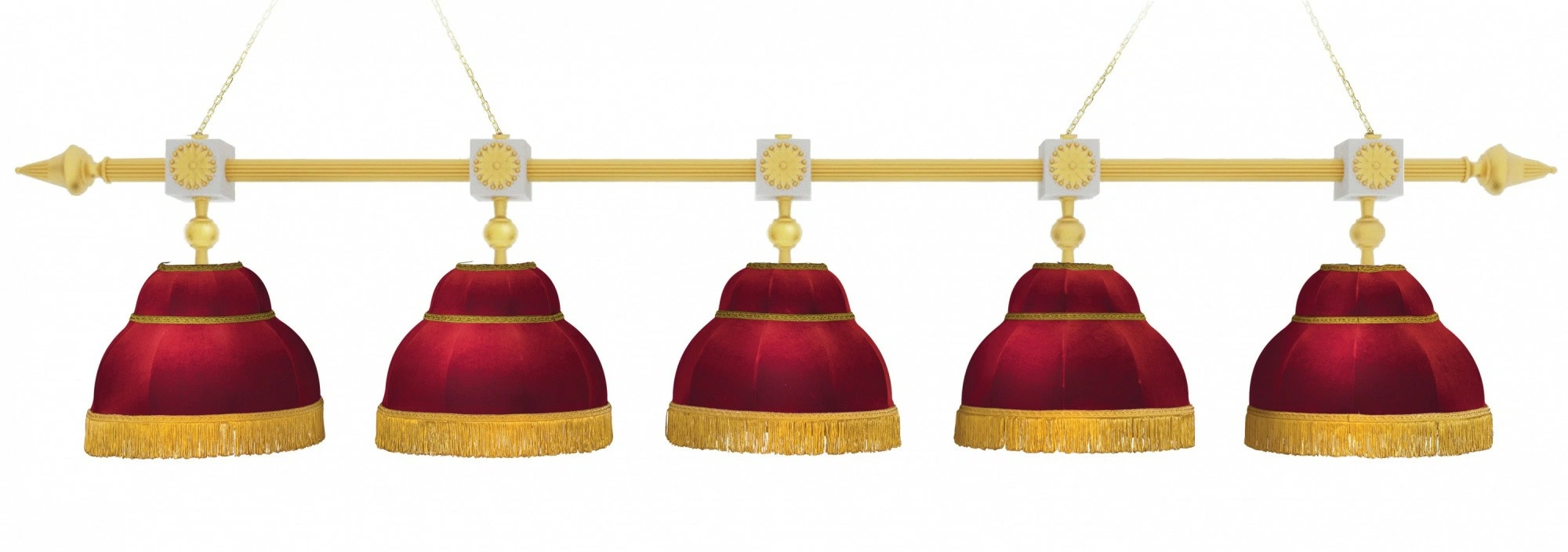 Лампа "Антика" 5пл. граб