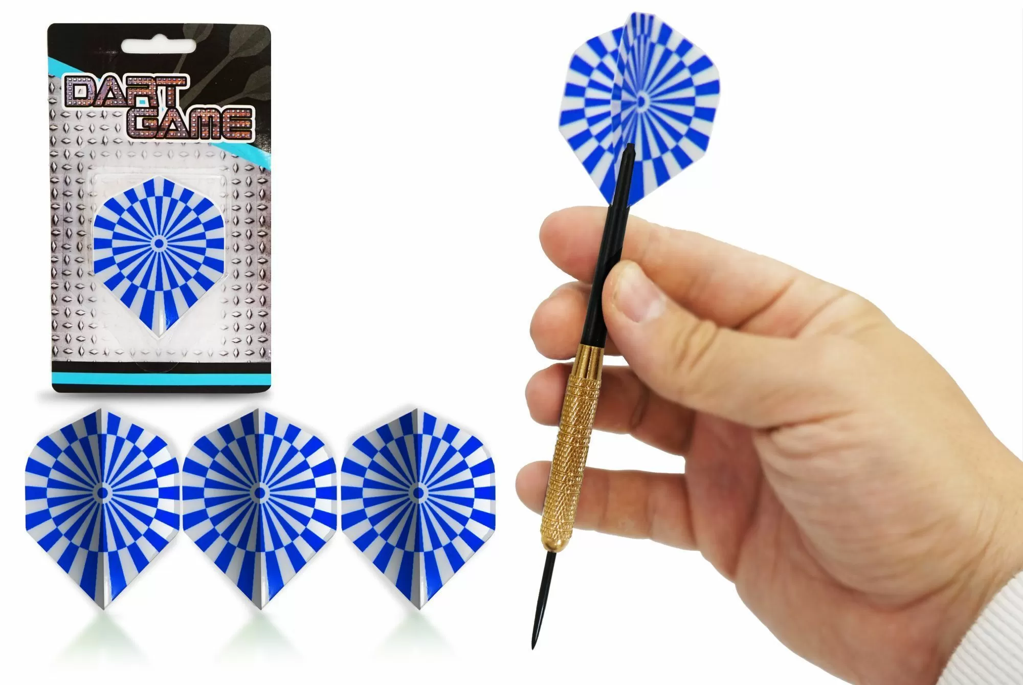 Набор оперений CLASSIC BLUE 3 шт