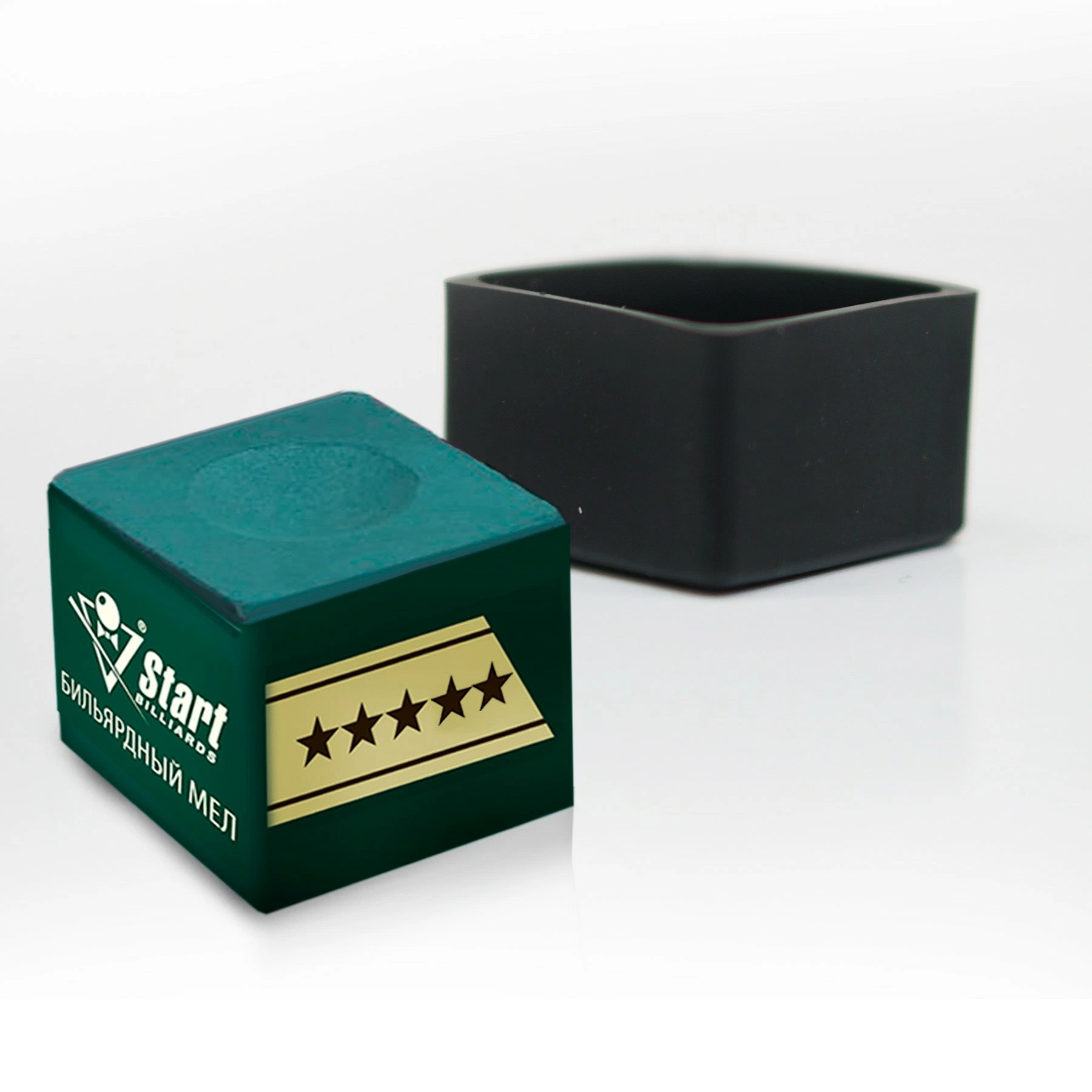 Держатель для мела пластиковый черный 3