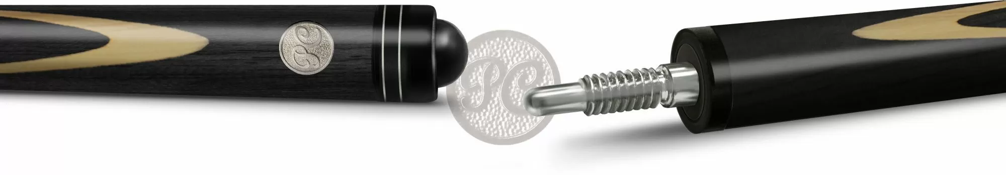 18-2-Р Кий "4-х сторонний запил, 10-запиллов 2 РС, тюльпан" черн.граб/граб(РС)