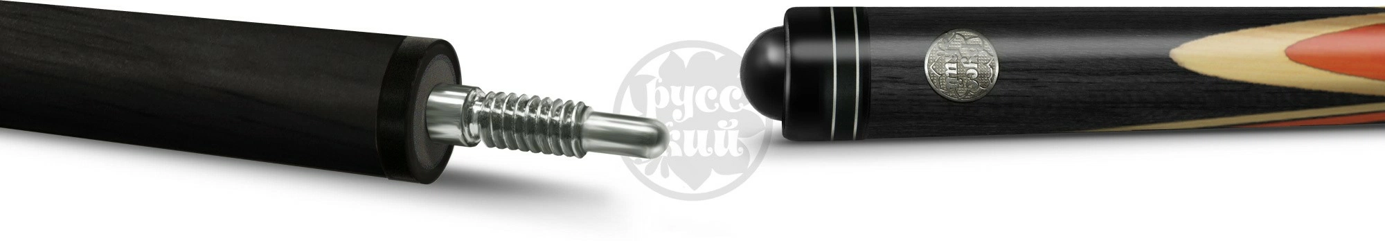 18-1-Р Кий "4-х сторонний запил, 17-запиллов 2 РС, тюльпан" черн.граб/падук(РК) 2