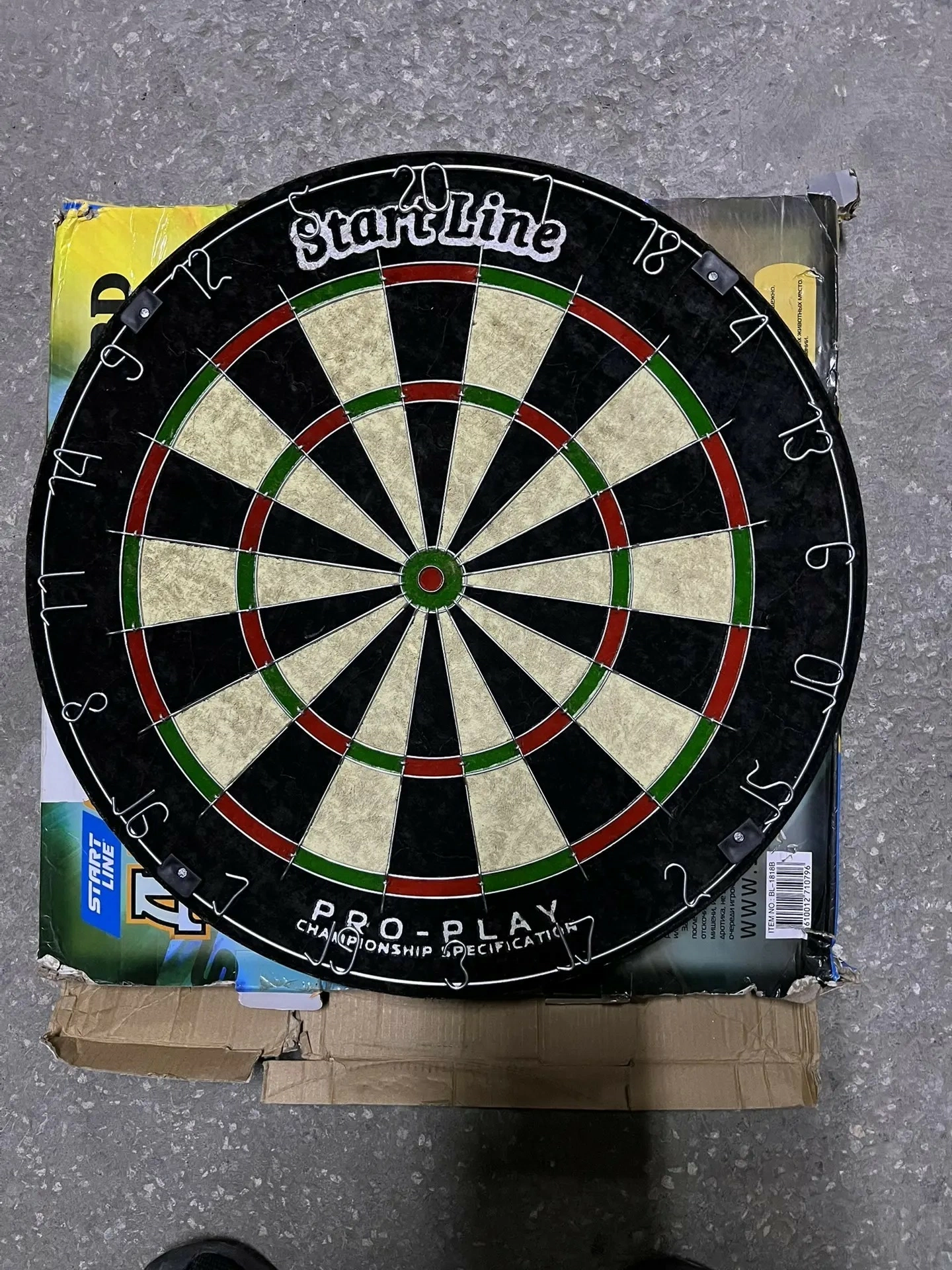 Комплект для игры в дартс StartLine Play PRO-Play УЦЕНКА №122