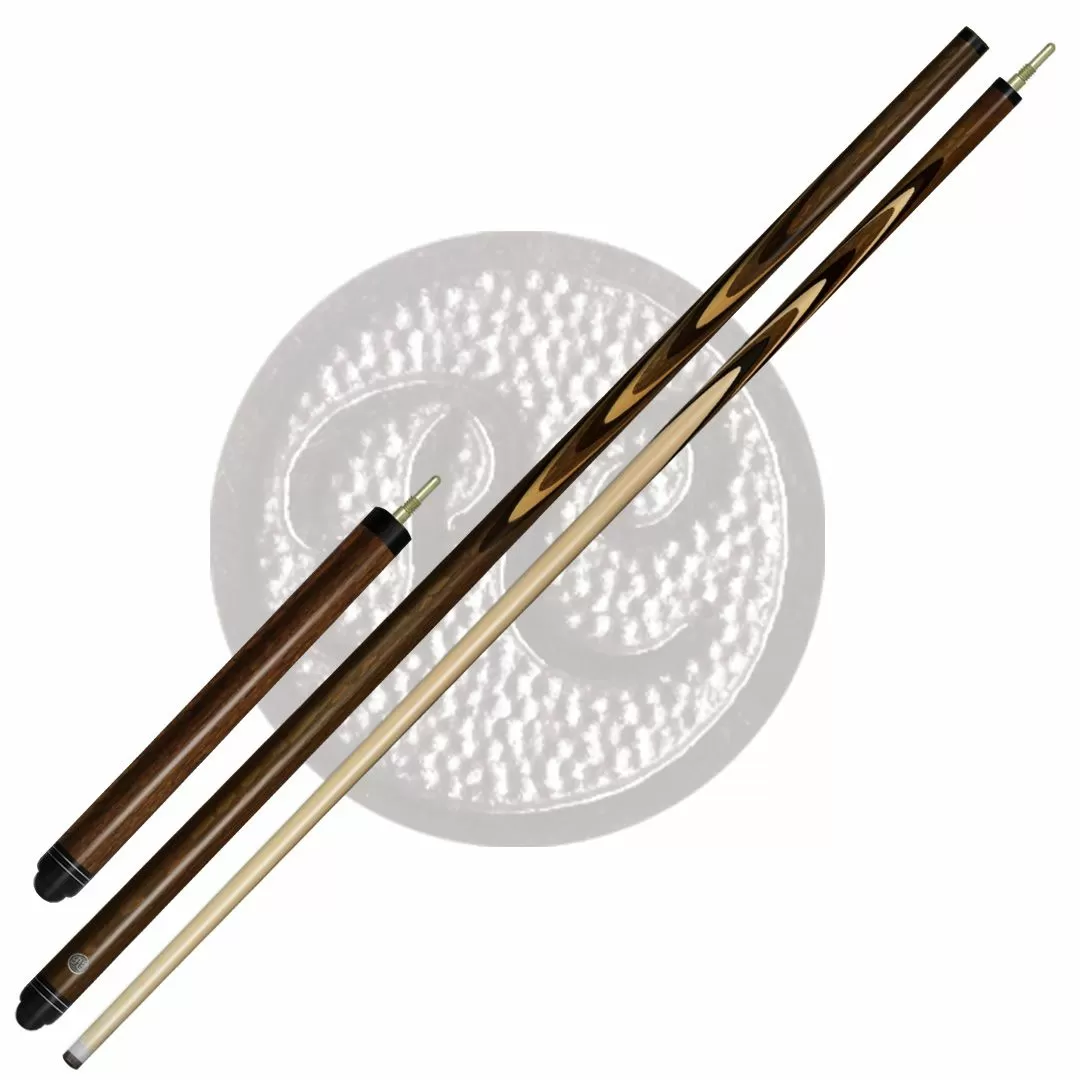 10-10У Кий "Классик 13-запильный с удлинителем" 2 РС, эбен/лайсвуд 3