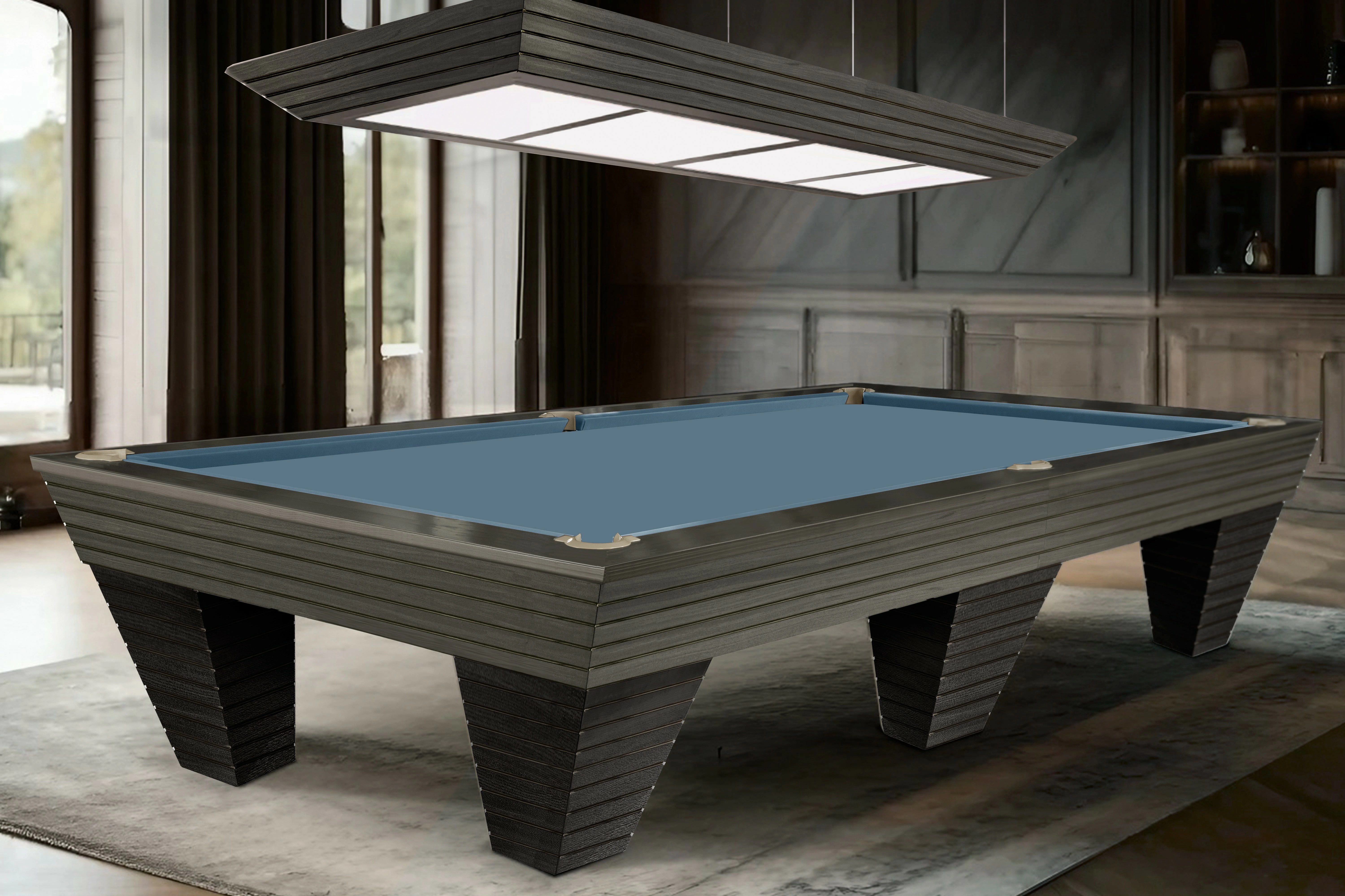 Лампа"Epatage" 4 секции ясень, МДФ, шпон 16