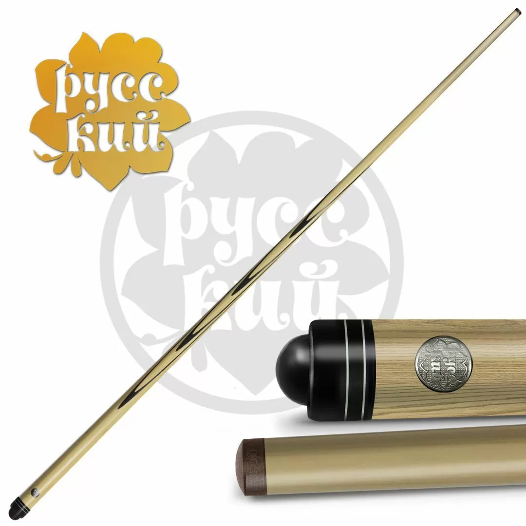 11-10-ПУЛ Кий "Классик 7 запилов" 1 РС, ясень/черн.граб(РК) 4