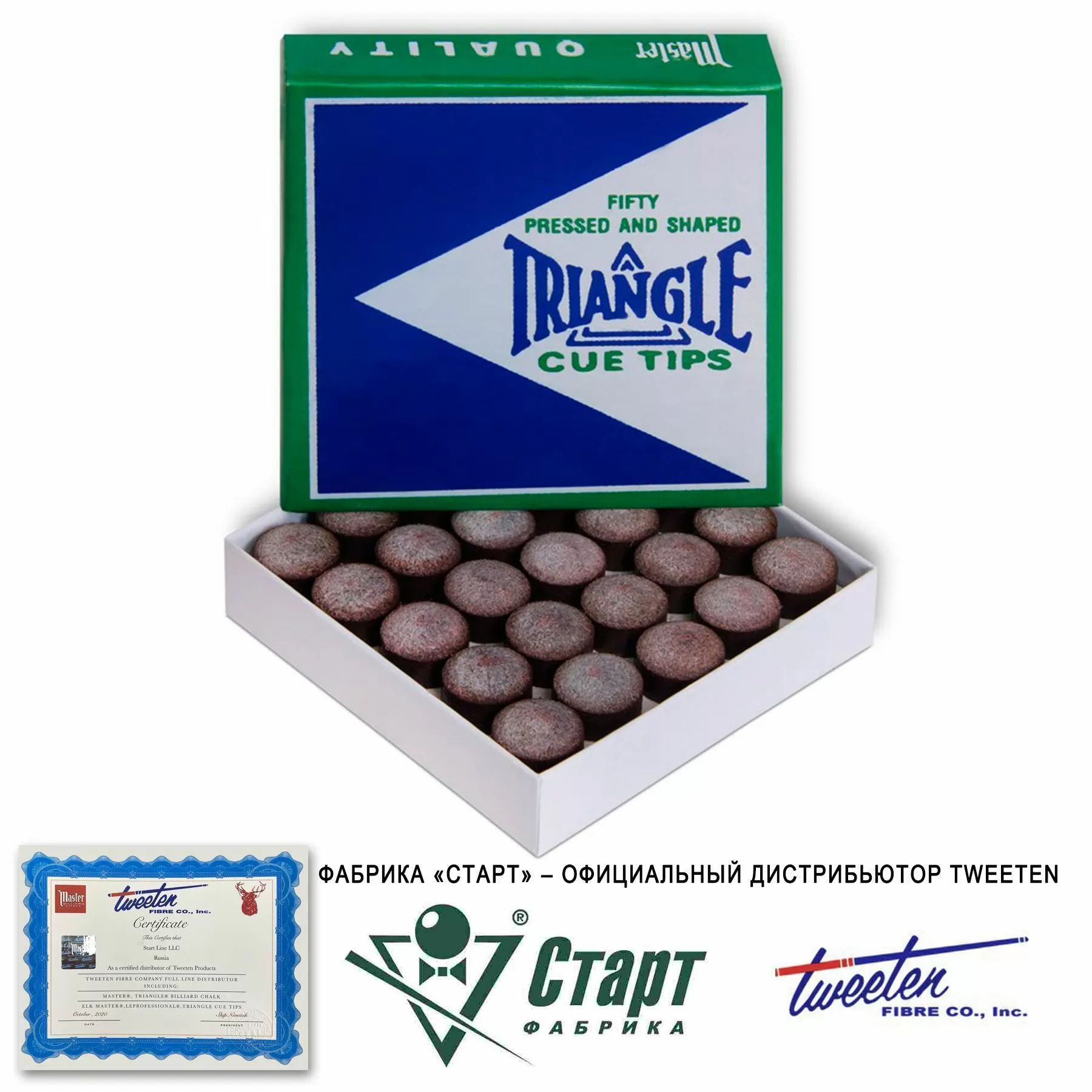 Наклейка Tweeten Triangle 12,5 мм (1 шт) 2