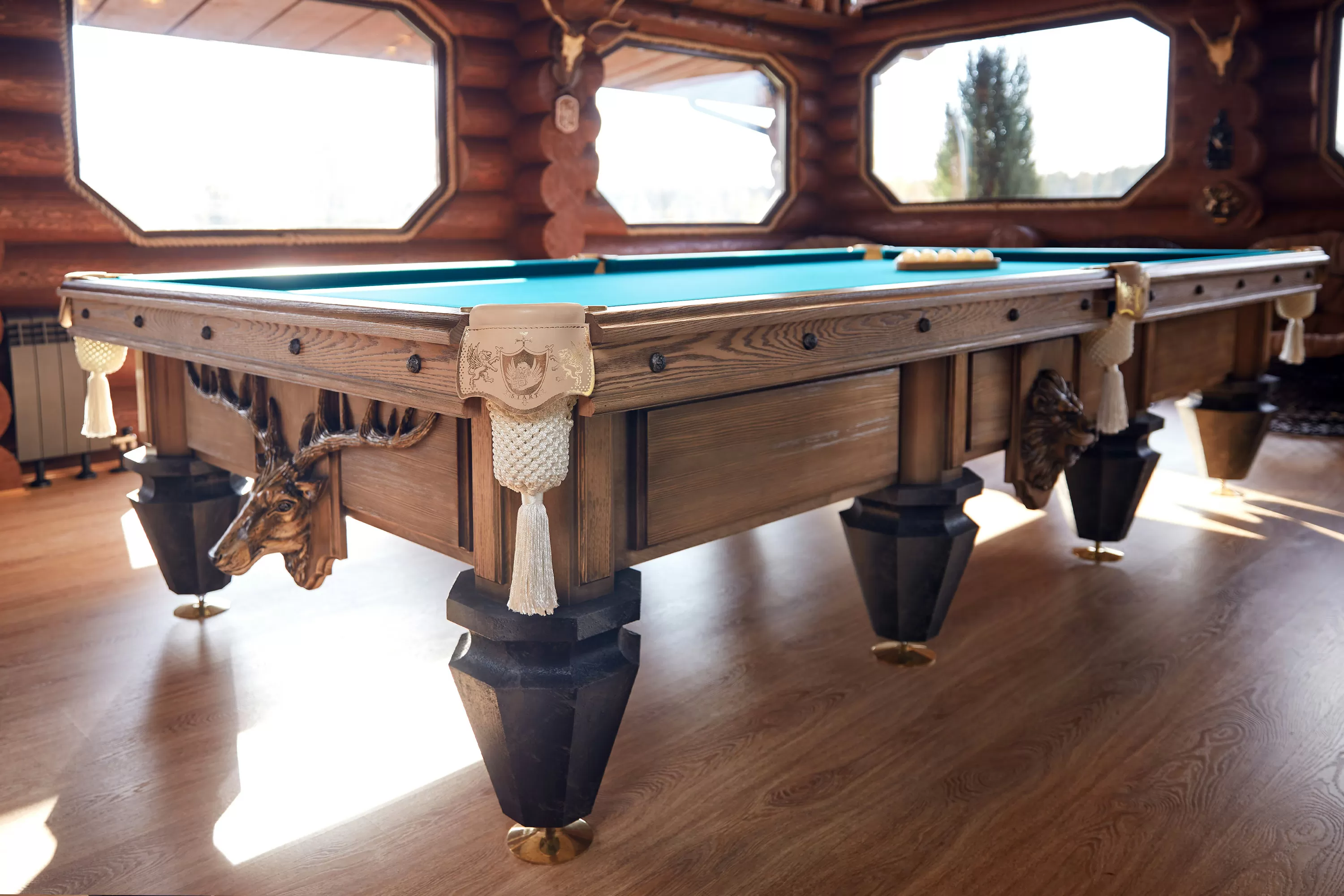 Бильярдный стол Охота — Эксклюзивная серия 10