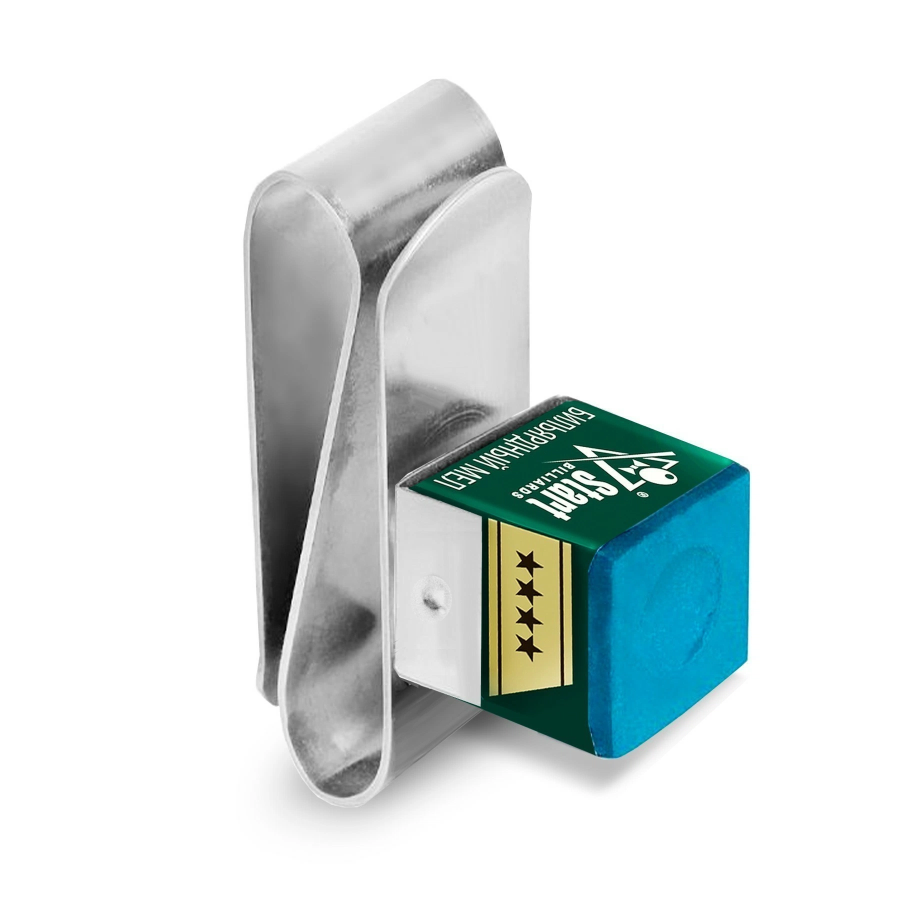 Держатель для мела металлический серебристый УЦЕНКА №38 3