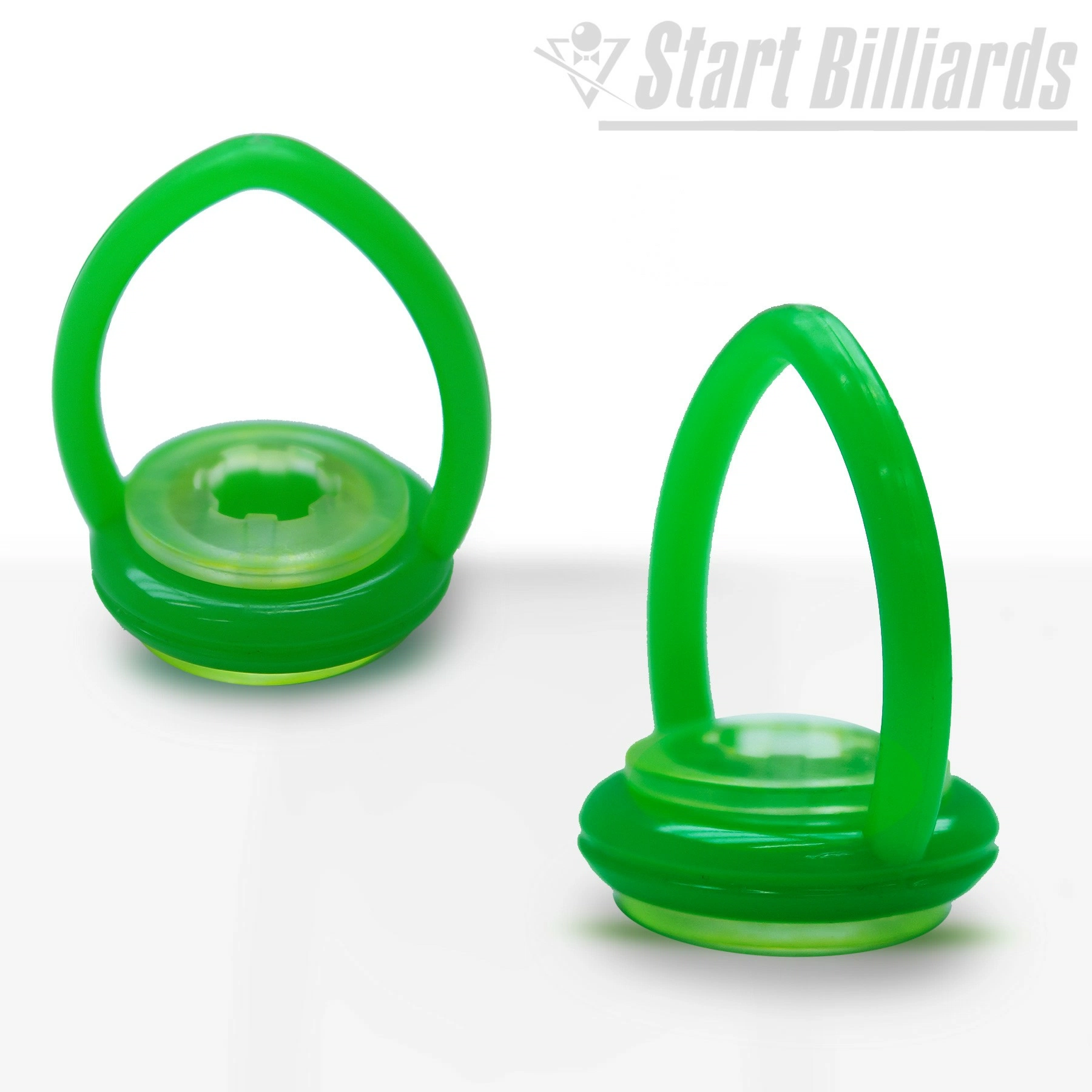Держатель для кия пластик, зеленый Startbilliards SB028-GREEN 2