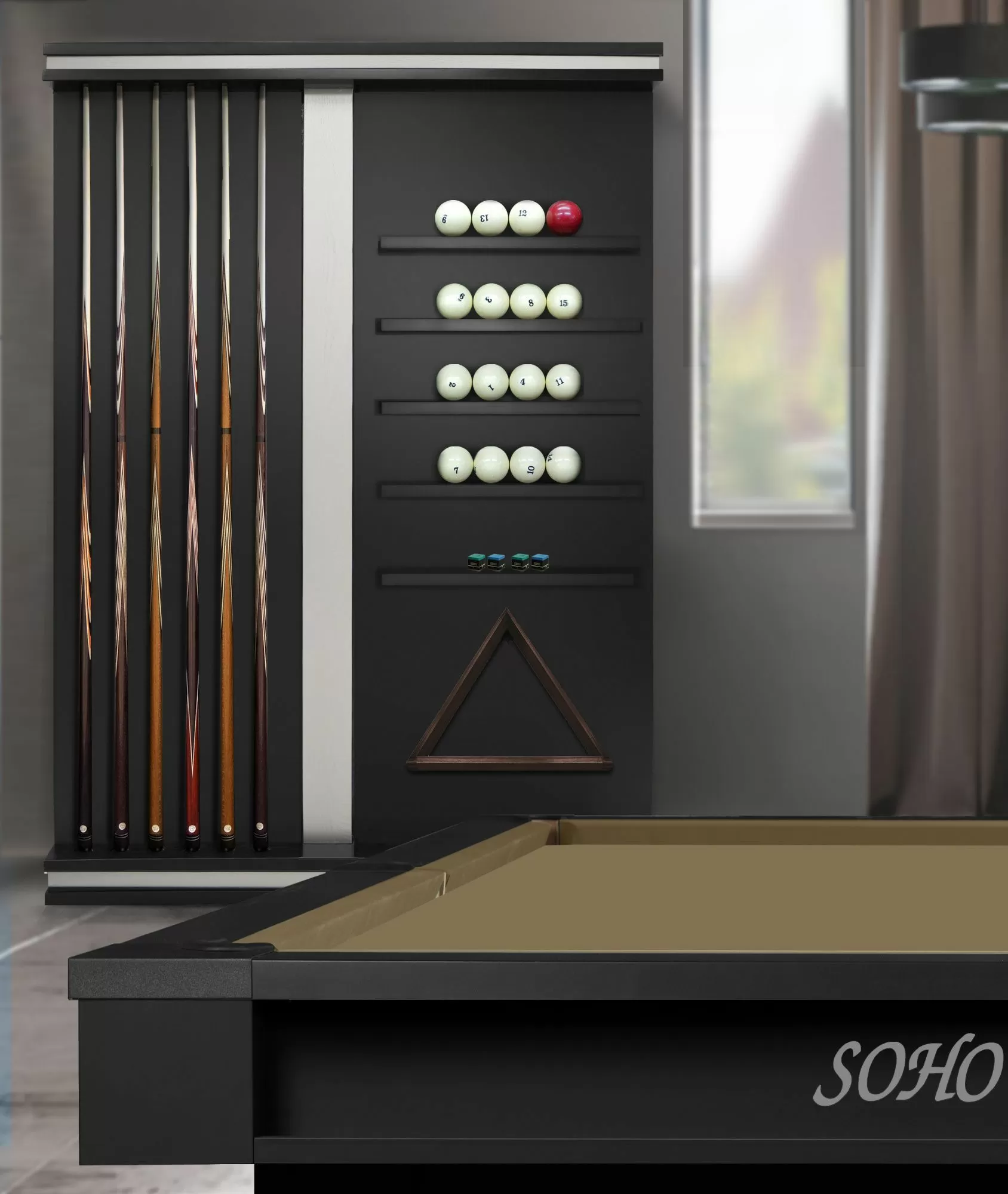 Киевница SOHO мдф/сосна 4