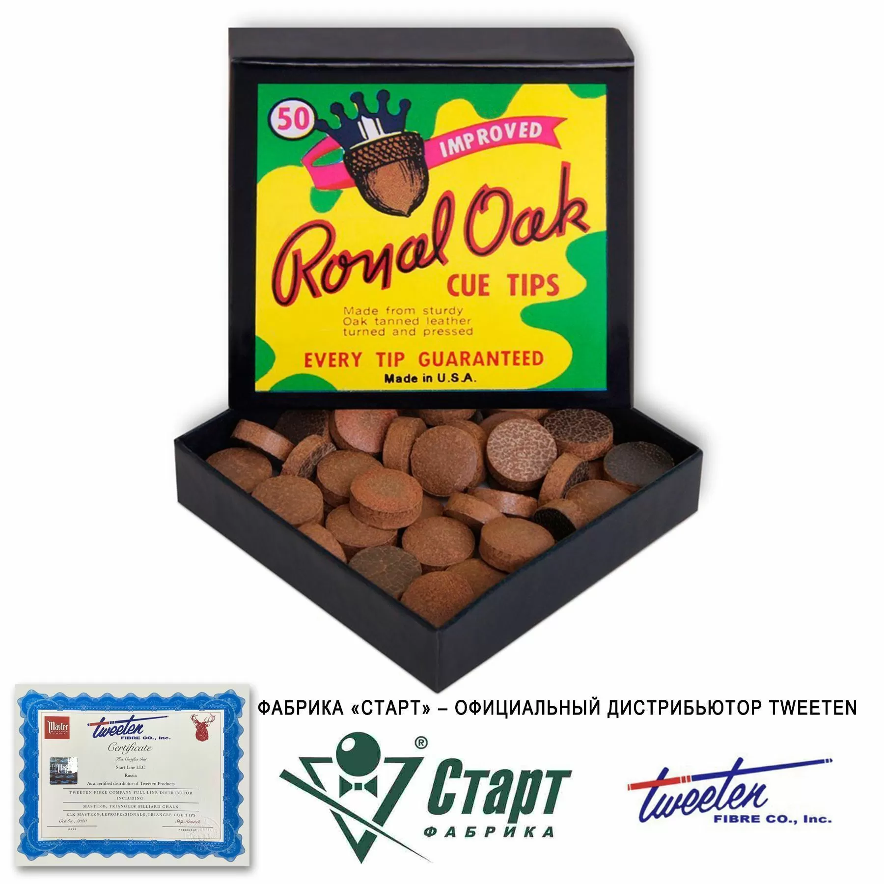 Наклейка Tweeten Royal Oak 12 мм (50 шт) 2