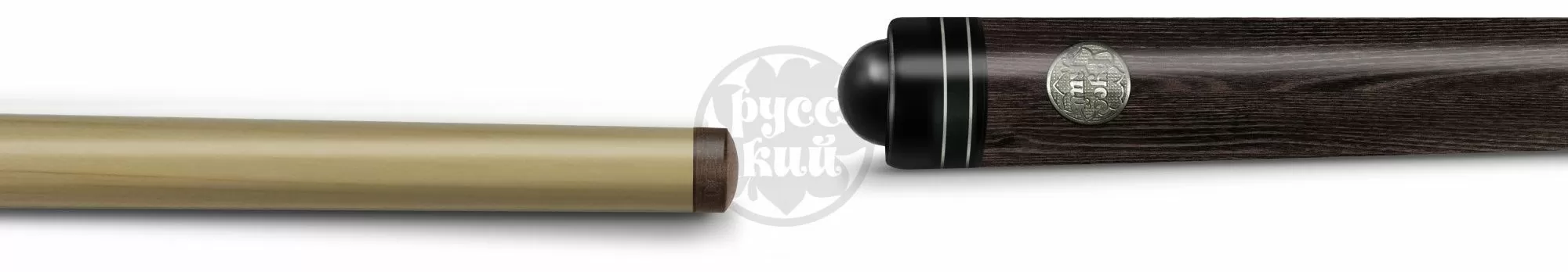 11-4-ПУЛ Кий "Классик 12 запилов" 1 РС, венге/граб(РК) 2